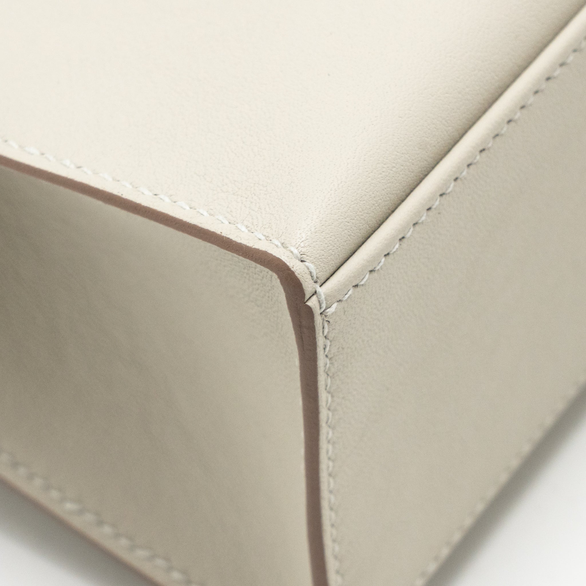 HERMES KELLY POCHETTE SWIFT GRIS PERLE SHW