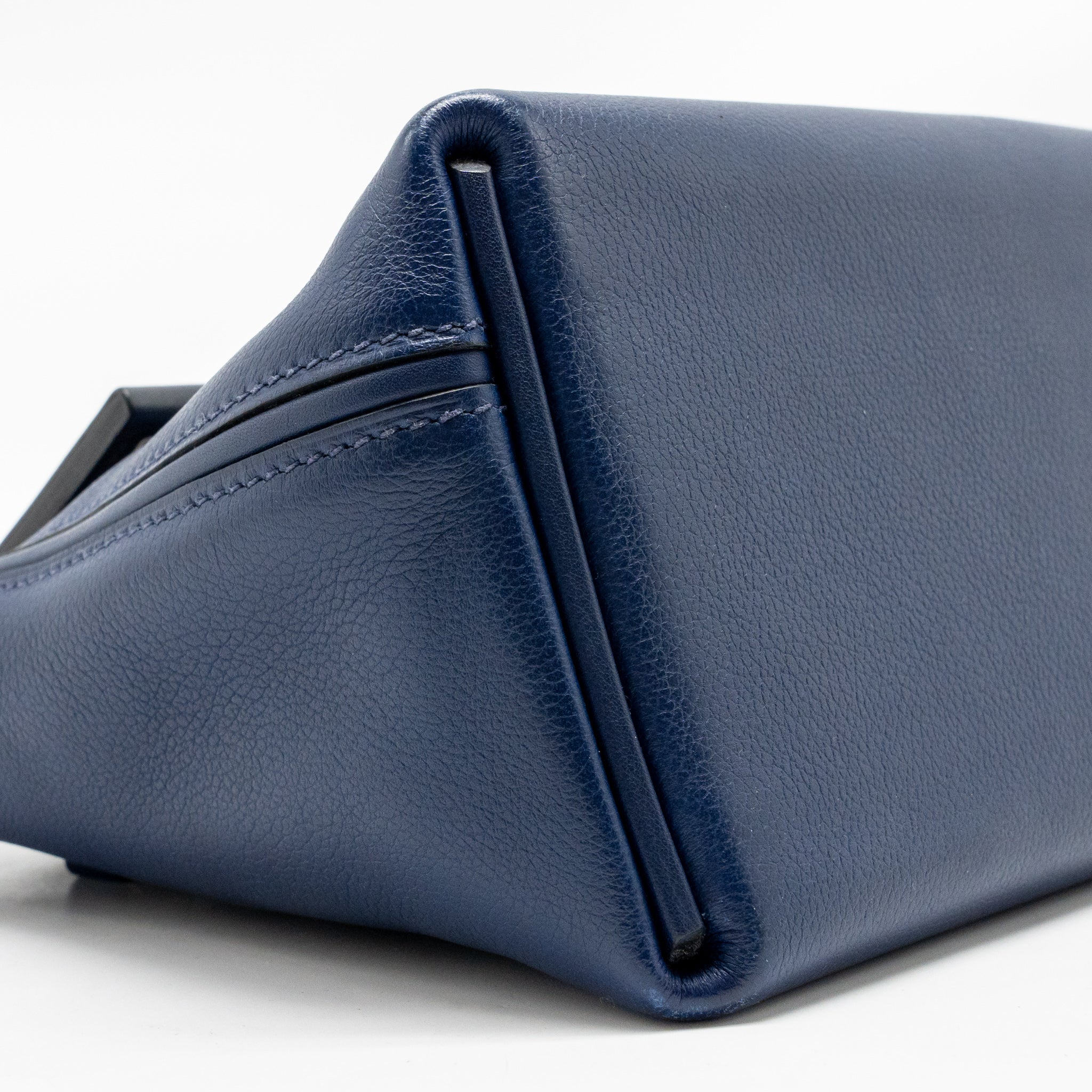 HERMES MINI 24/24 2424-21 BAG EVERCOLOR / SWIFT BLUE GHW