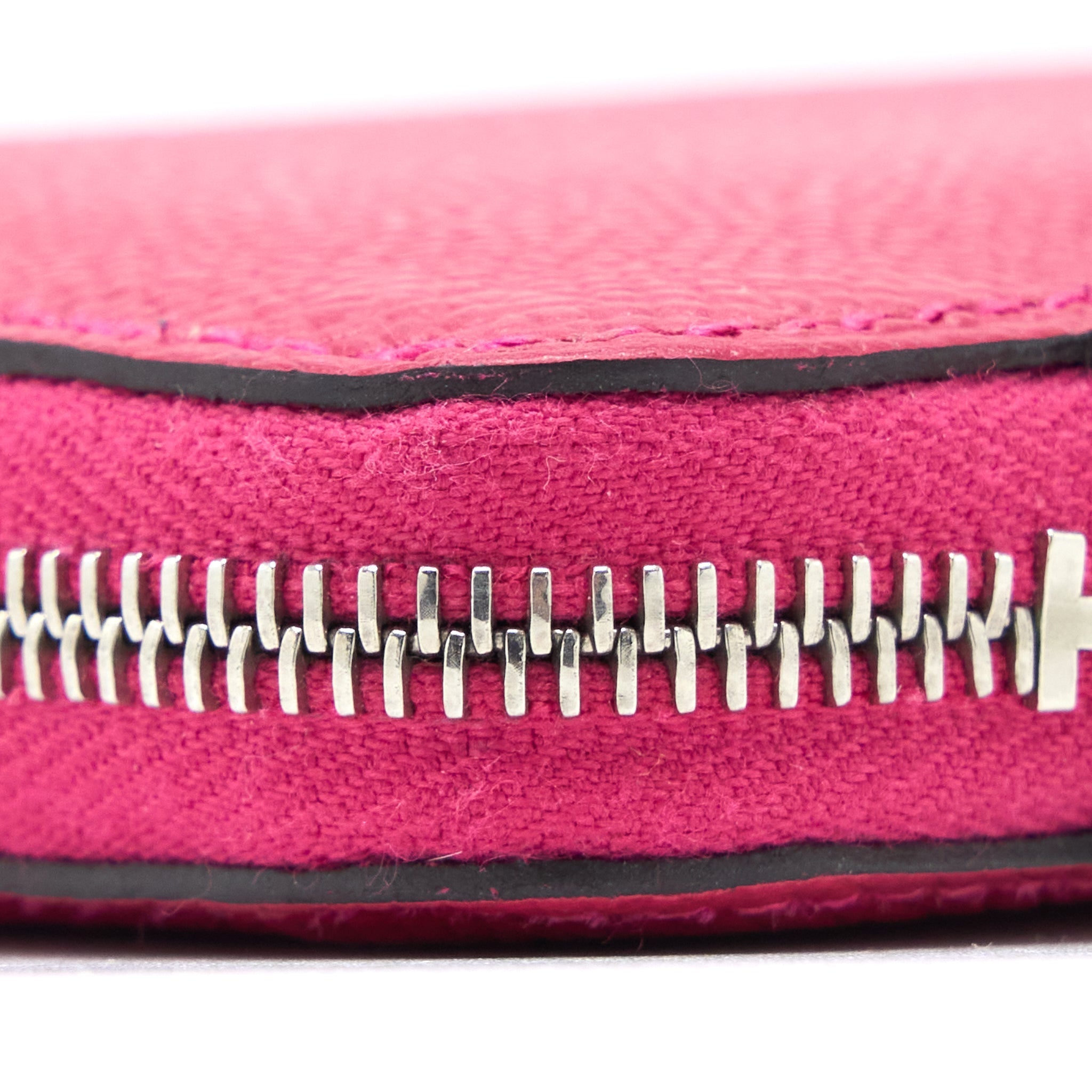 HERMES SILK’IN COMPACT WALLET EPSOM FRAMBOISE SHW
