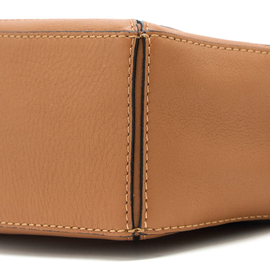 LOEWE MINI PUZZLE BAG CALFSKIN TAN SHW