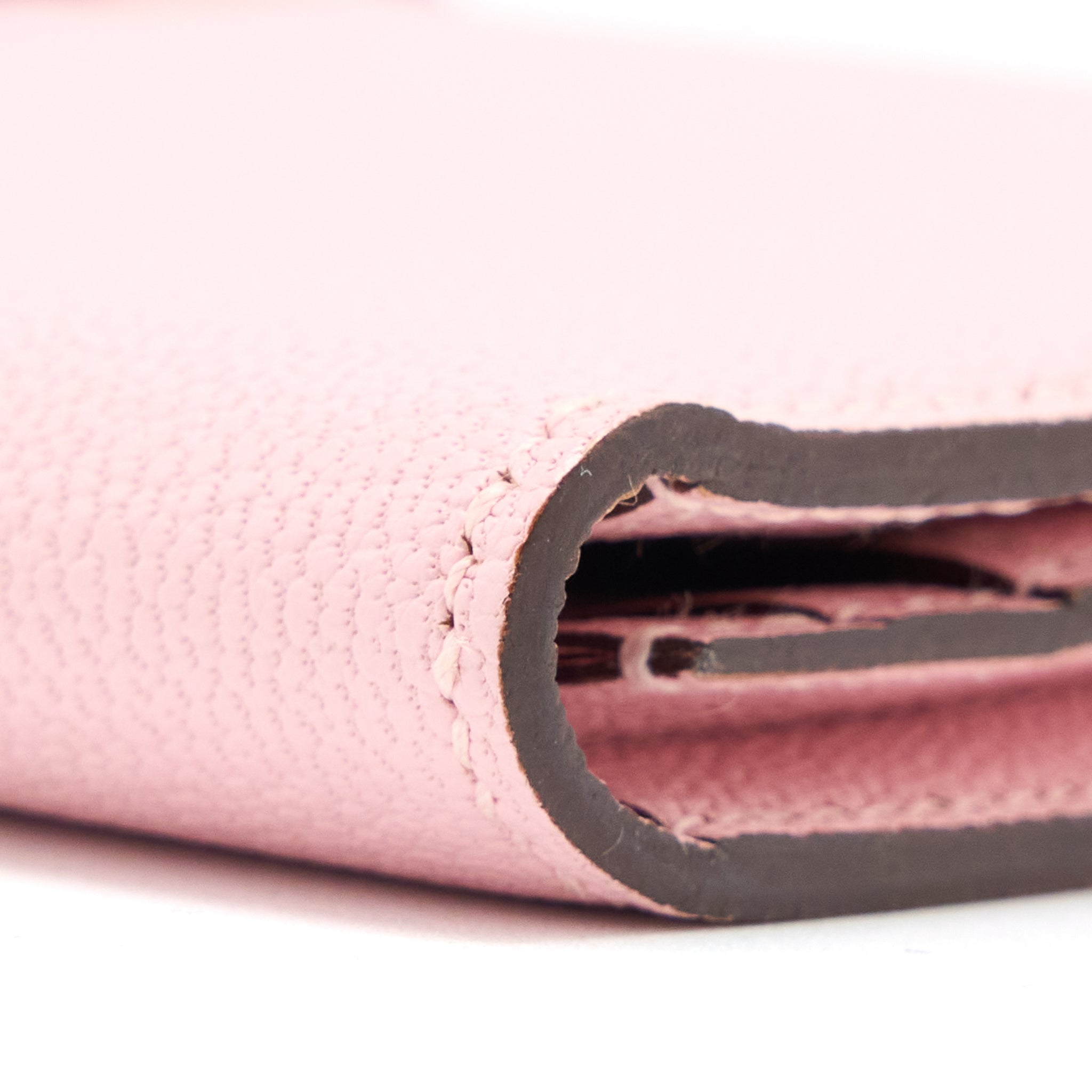 HERMES BEARN LONG WALLET CHEVRE MYSORE 3Q ROSE SAKURA SHW