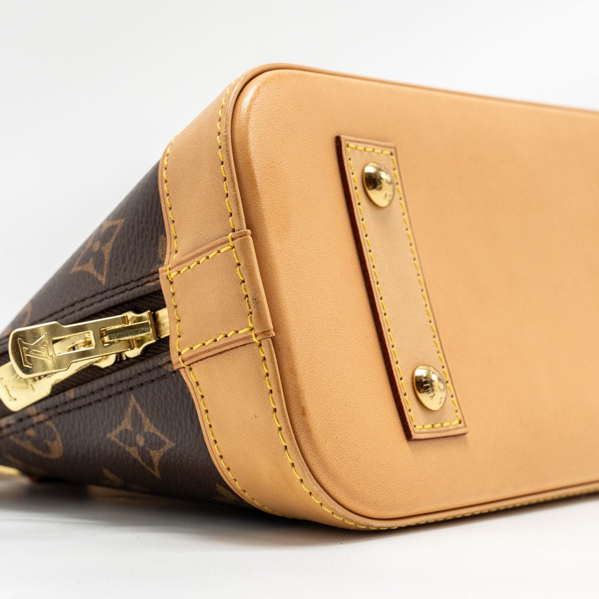 LOUIS VUITTON ALMA BB MONOGRAM CANVAS GHW