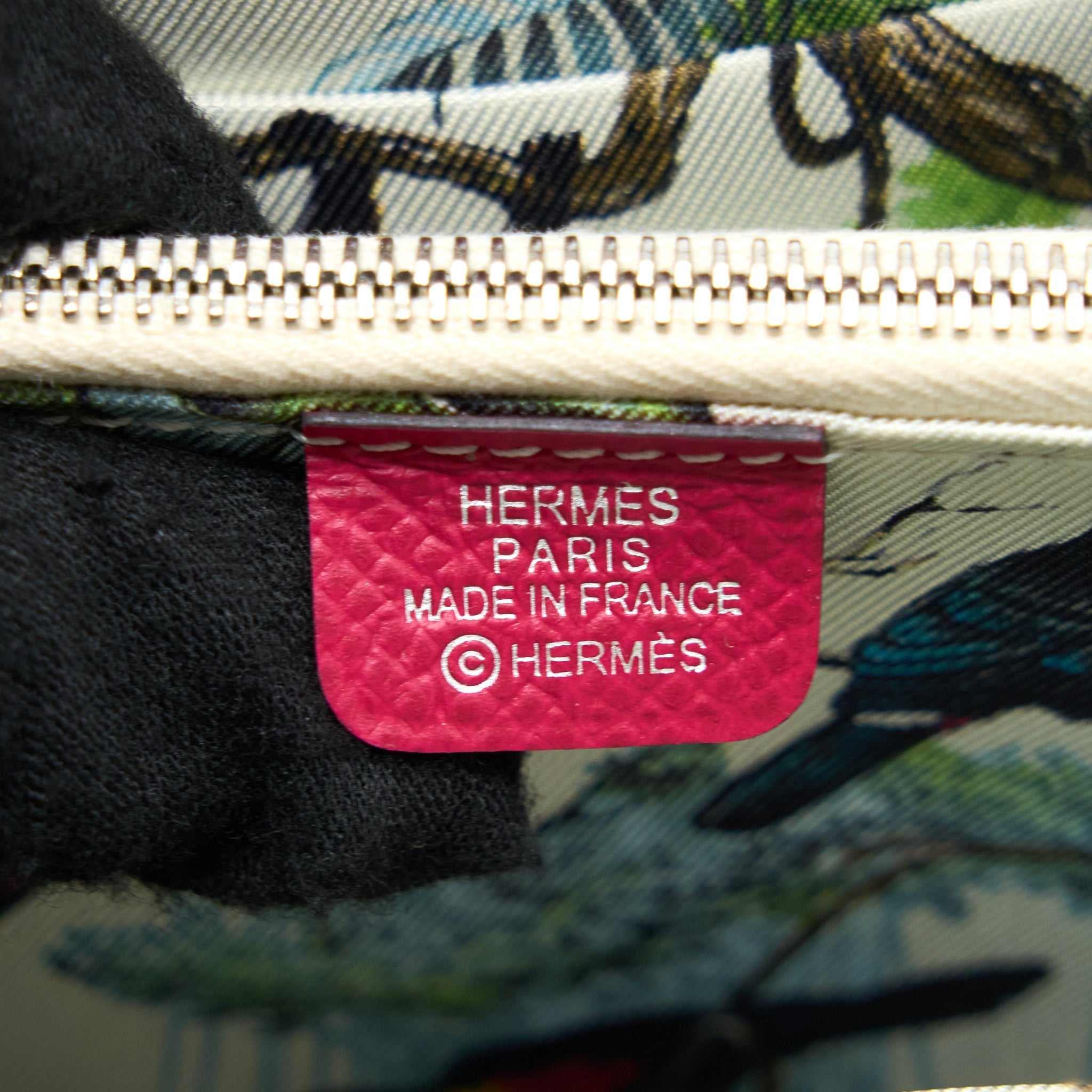 HERMES SILK’IN COMPACT WALLET EPSOM FRAMBOISE SHW