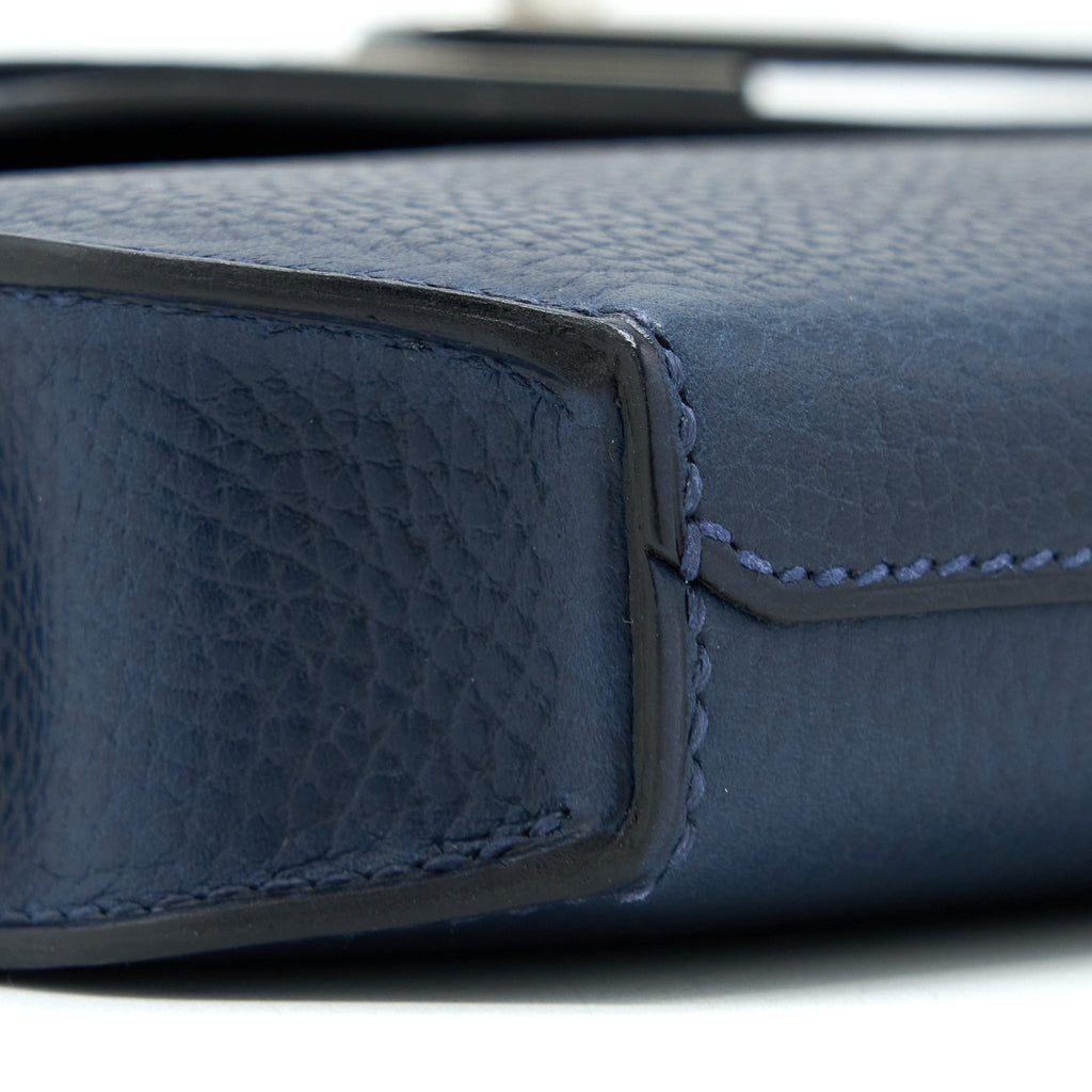 HERMES KELLY DEPECHES 25 TOGO BLUE NUIT SHW