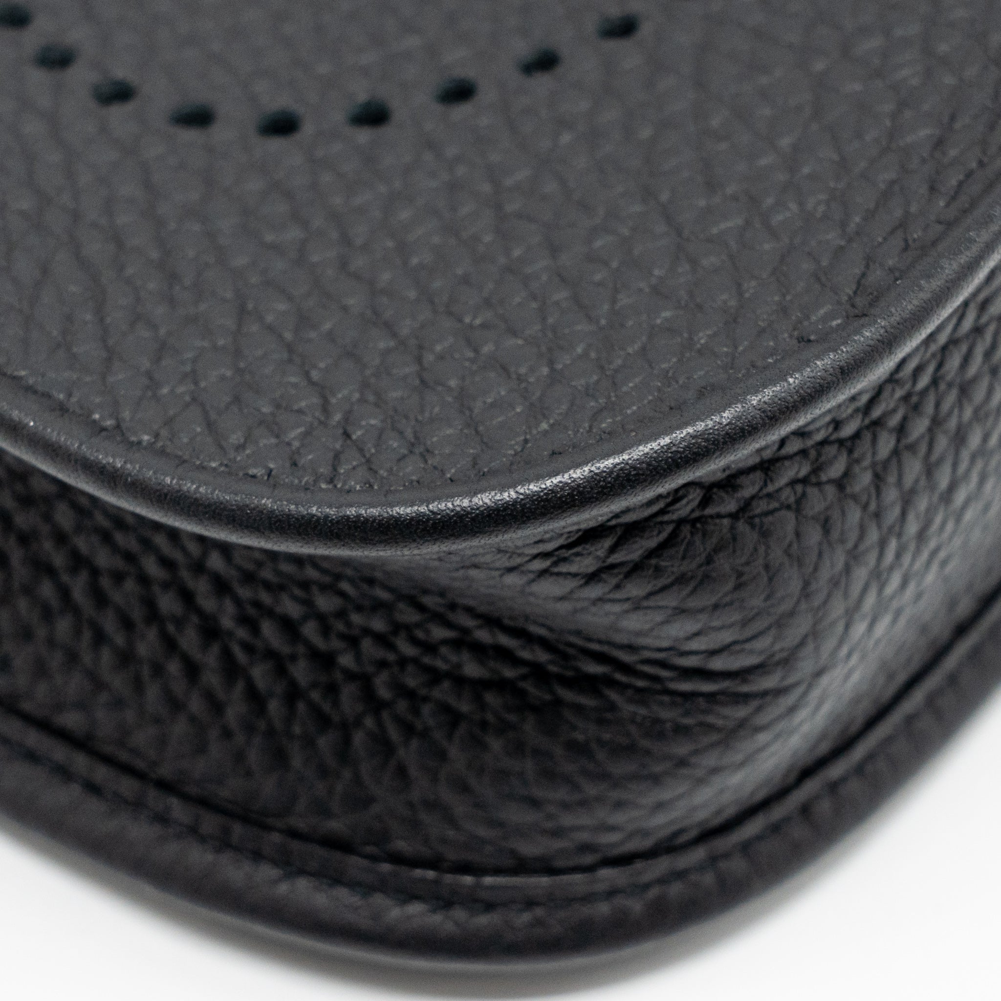 HERMES MINI EVELYNE CLEMENCE BLACK GHW