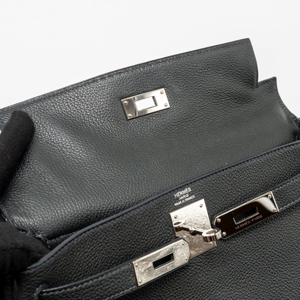 HERMES KELLY 28 TOGO GRAPHITE SHW