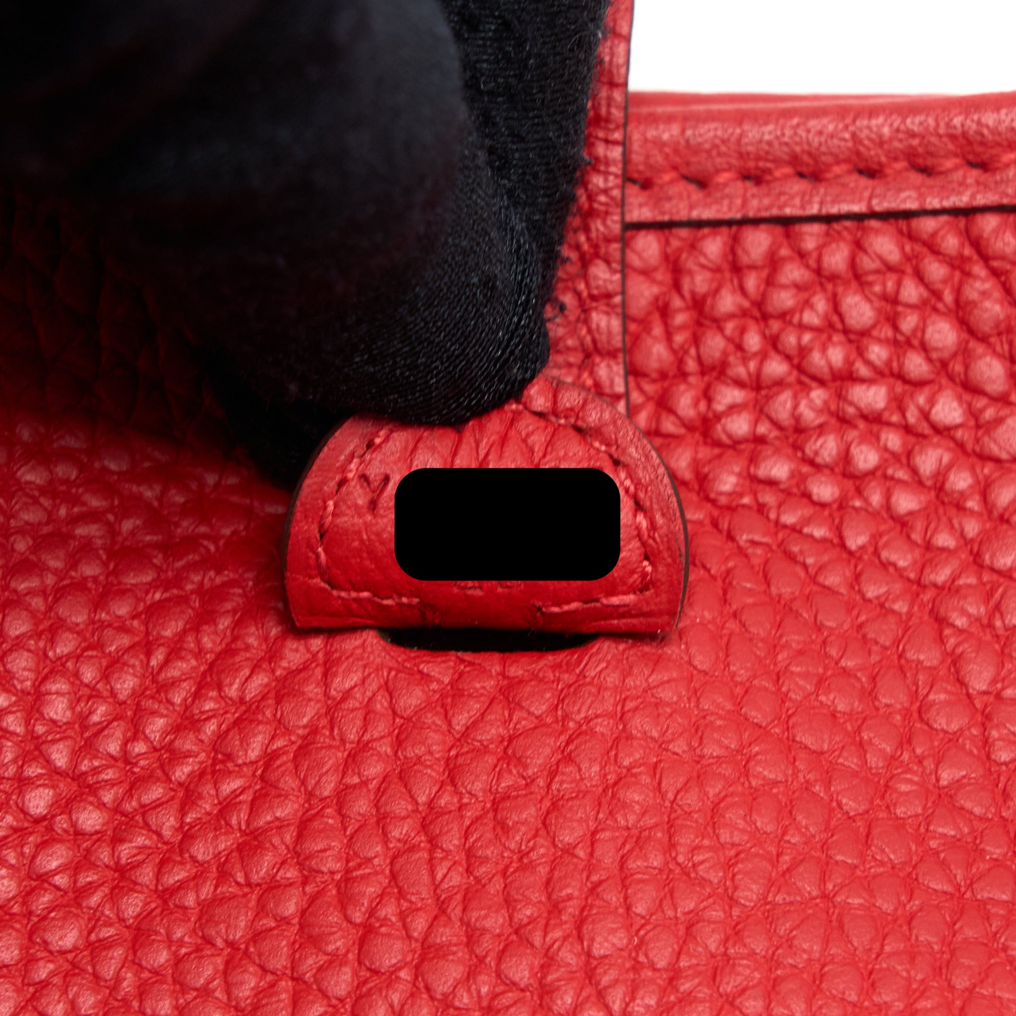 HERMES MINI EVELYNE CLEMENCE ROUGE DE COEUR GHW