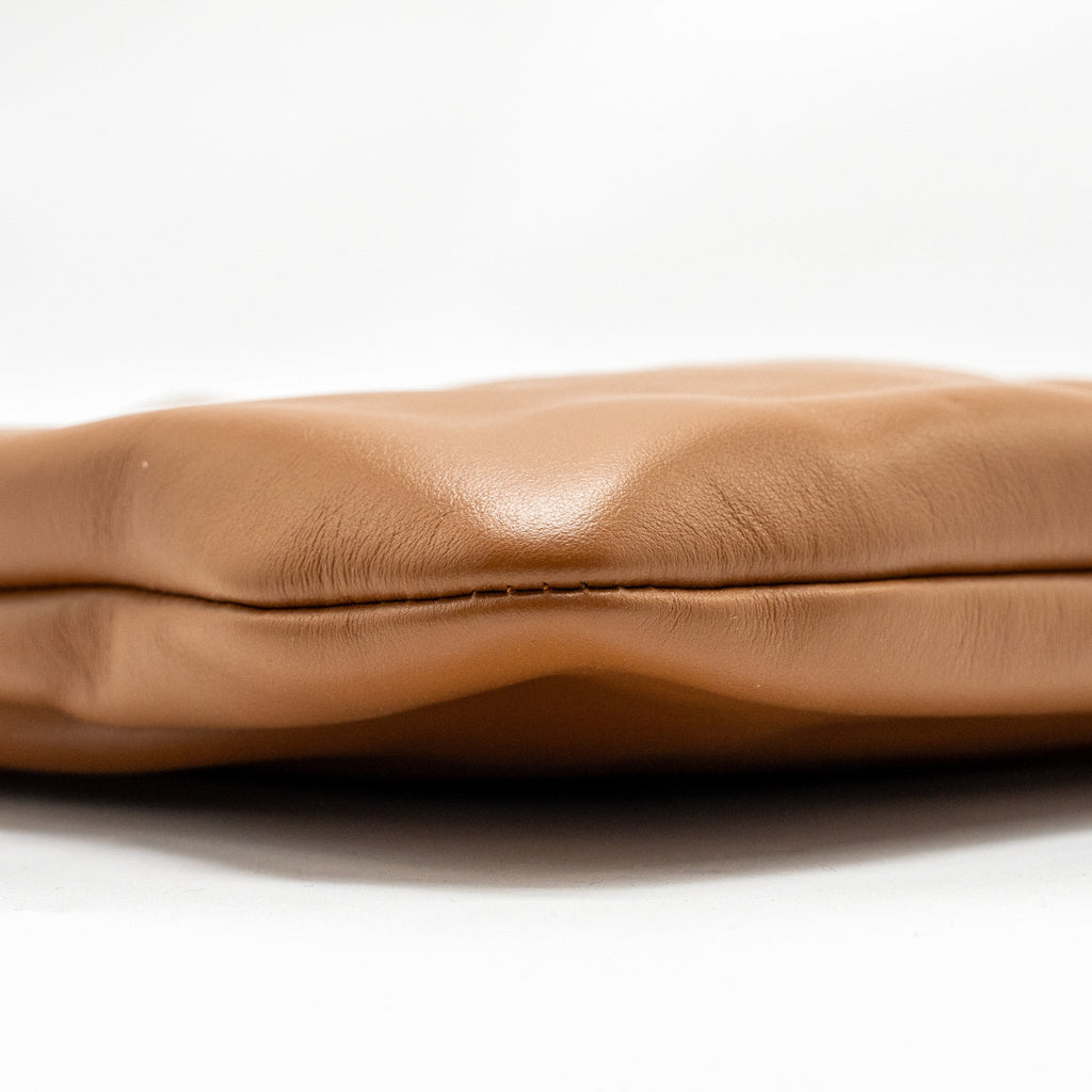 MIU MIU IVY LEATHER BAG CALFSKIN CARAMEL GHW