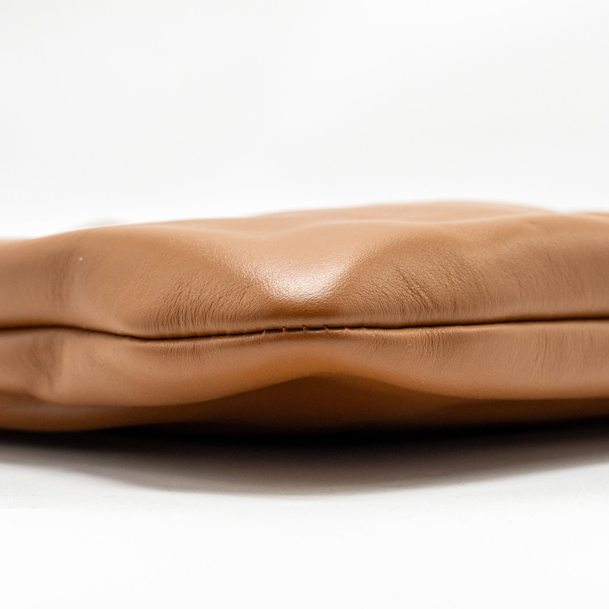 MIU MIU IVY LEATHER BAG CALFSKIN CARAMEL GHW