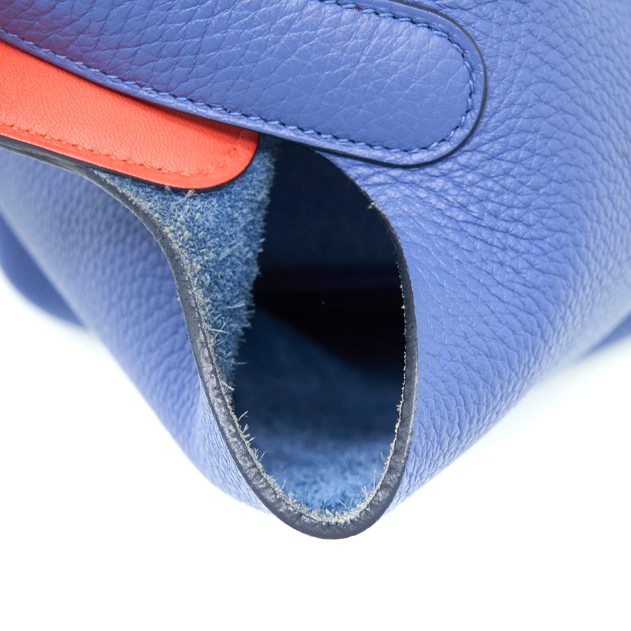 HERMES PICOTIN 18 LOCK BAG CLEMENCE BLEU BRIGHTON/CAPUCINE SHW