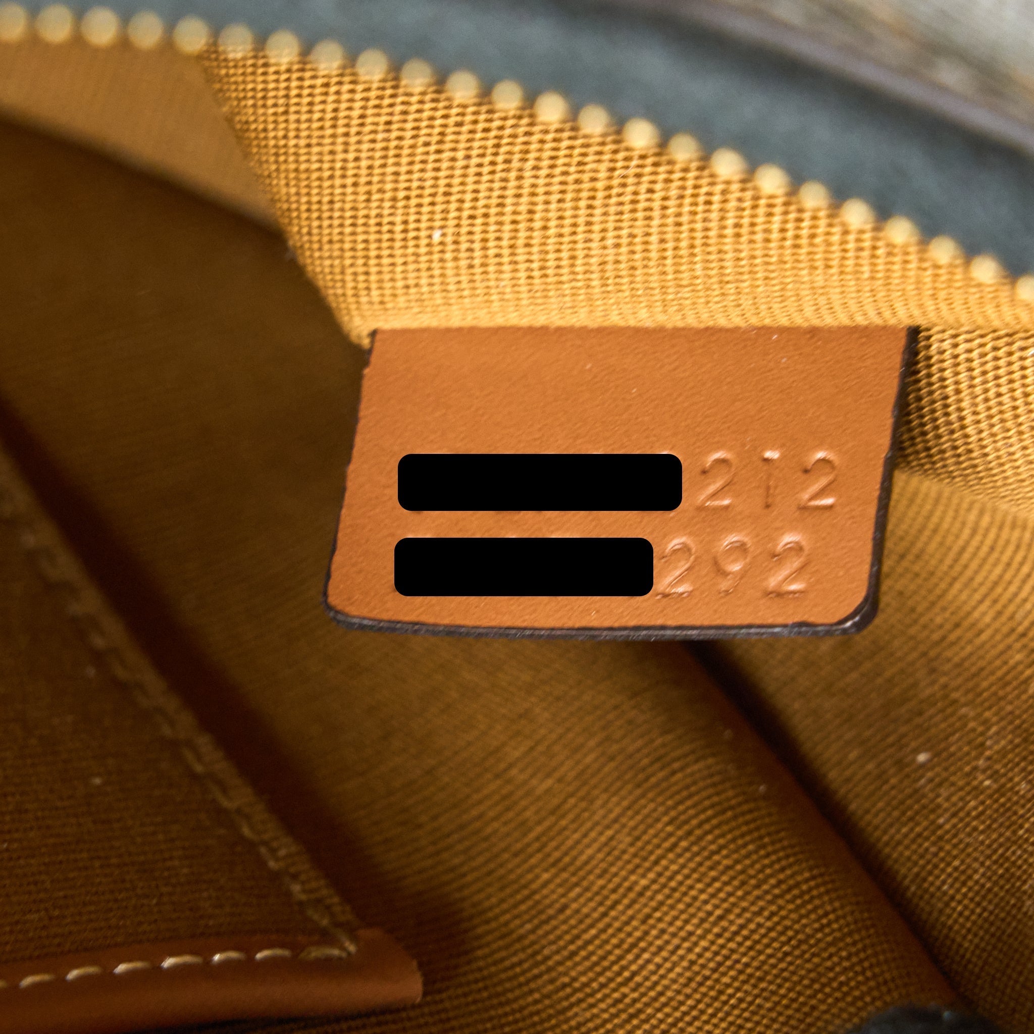 CELINE AVA BAG IN TRIOMPHE CANVAS/CALFSKIN TAN GHW
