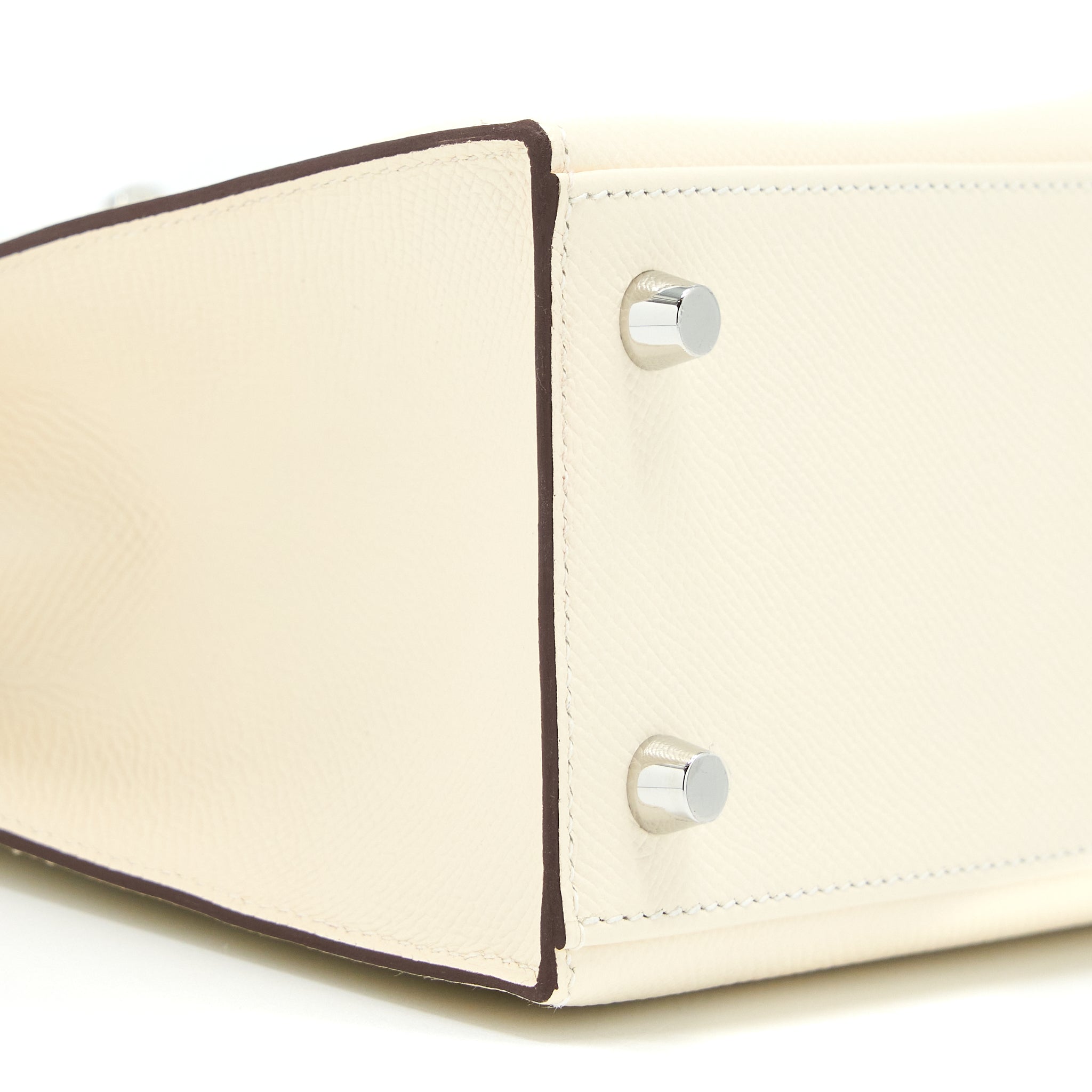 HERMES KELLY 25 SELLIER EPSOM NATA/CHAI/GRIS MEYER SHW
