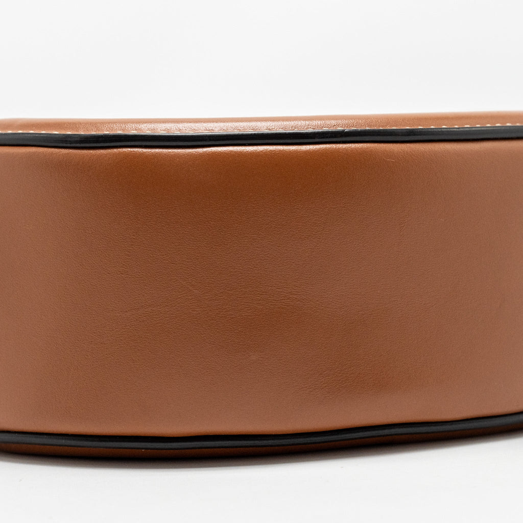 CELINE OVAL BAG SMOOTH CALFSKIN TAN GHW