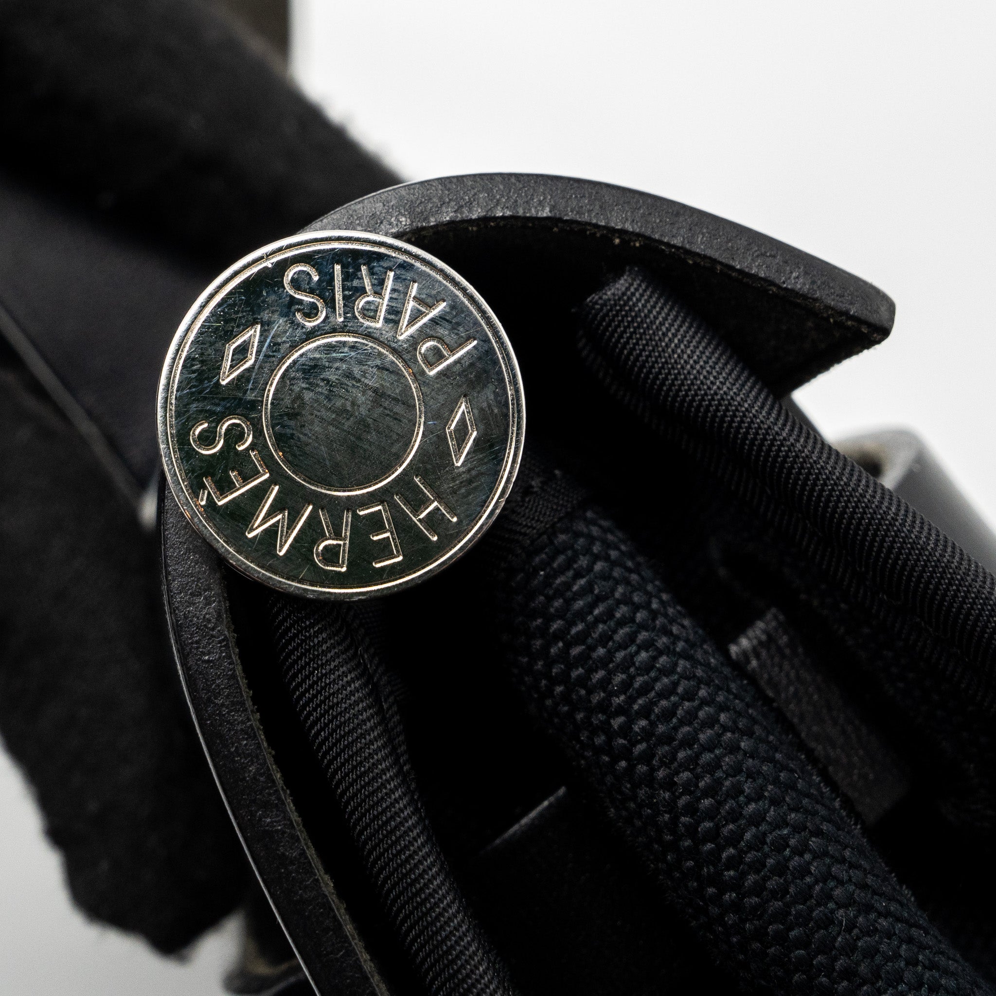 HERMES HERBAG 31 CANVAS/ HUNTER BLACK SHW