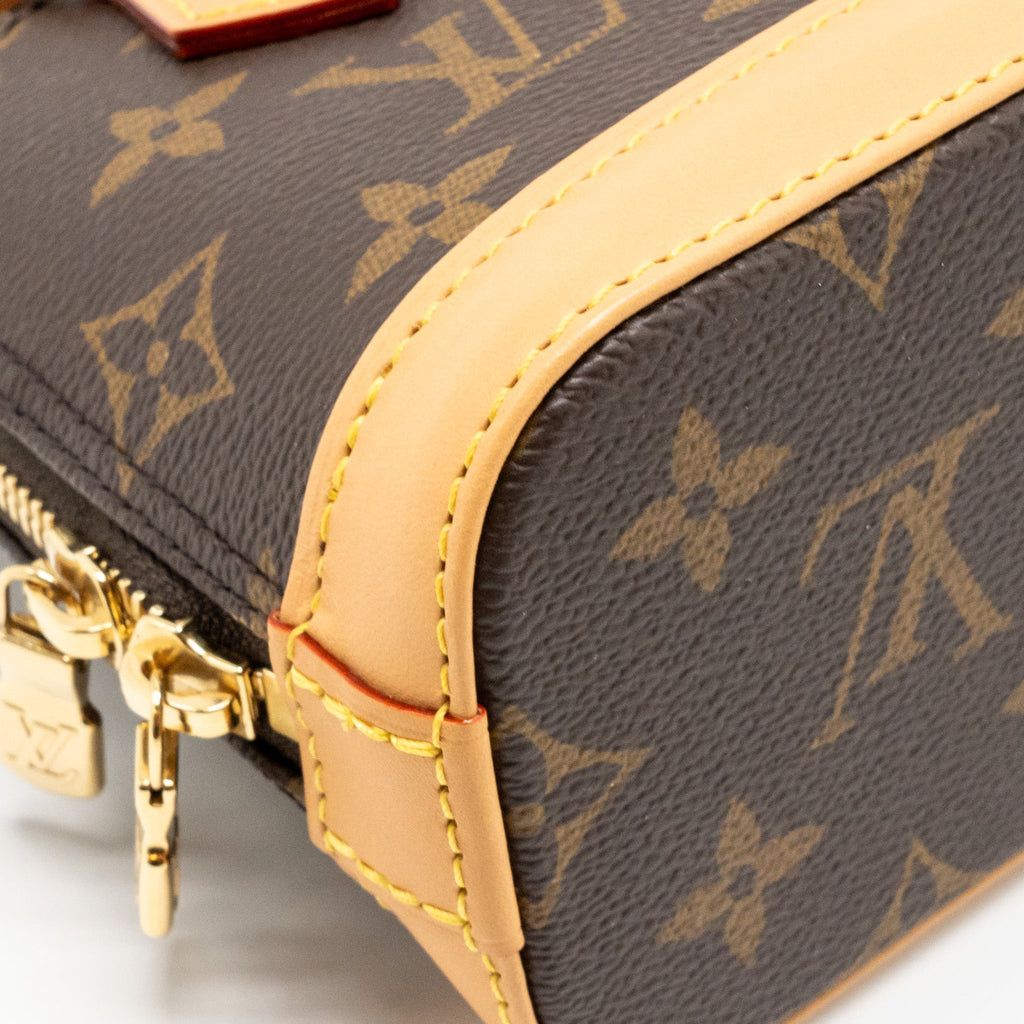 LOUIS VUITTON NANO ALMA MONOGRAM CANVAS GHW