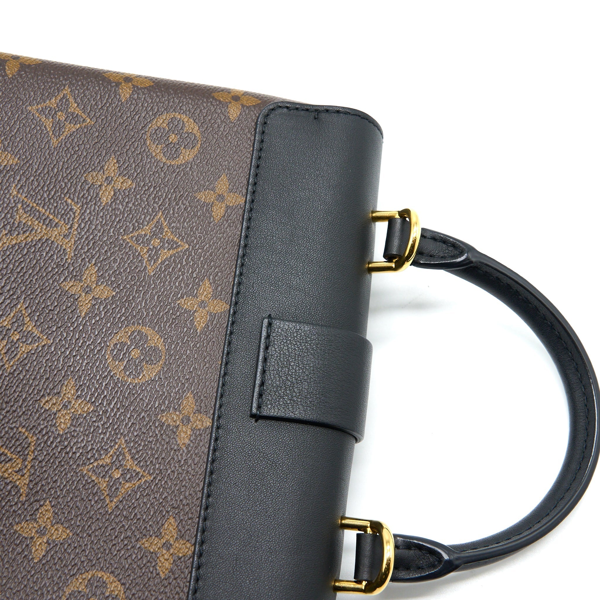 LOUIS VUITTON LOCKY BB MONOGRAM CANVAS/LEATHER BLACK GHW