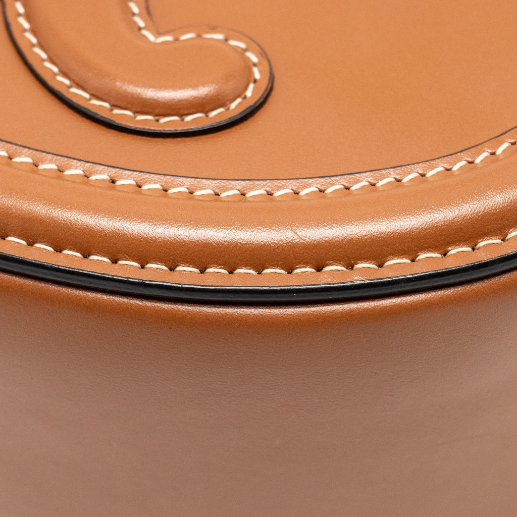 CELINE OVAL BAG SMOOTH CALFSKIN TAN GHW