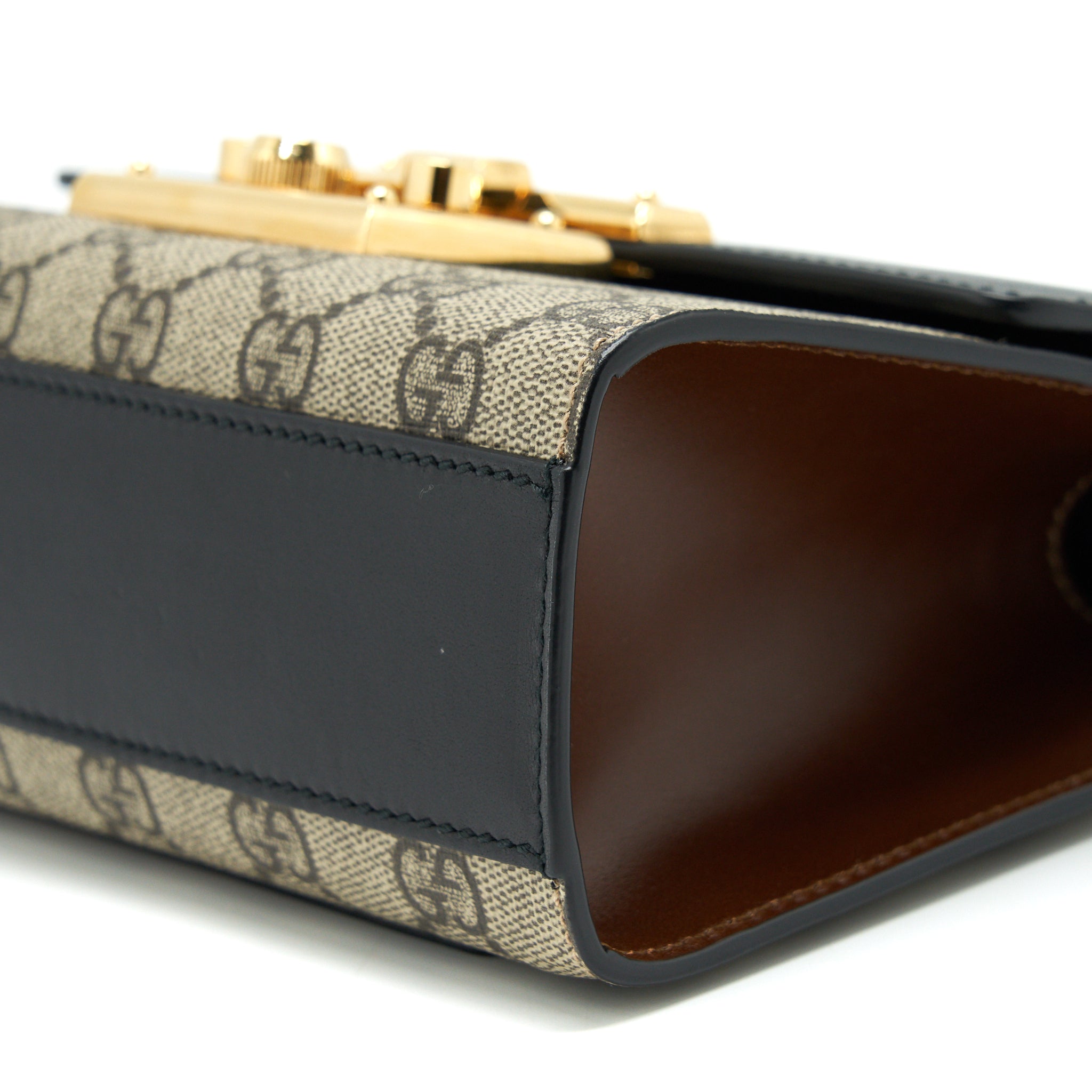GUCCI SMALL PADLOCK M GG SHOULDER BAG