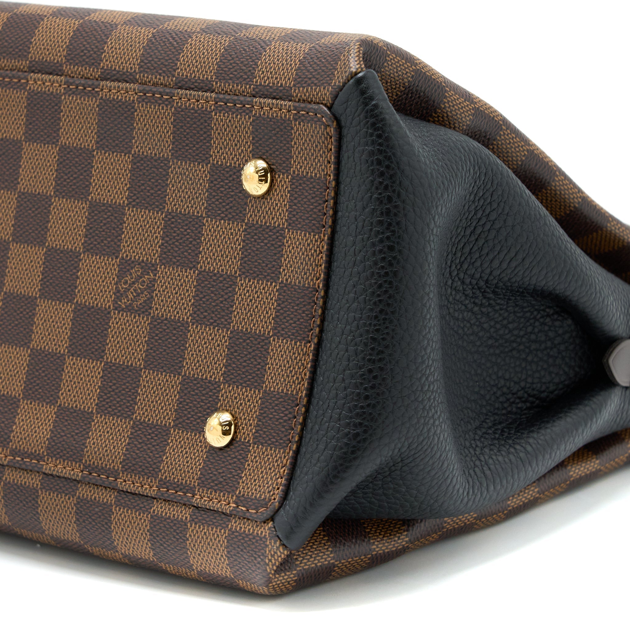 LOUIS VUITTON NORMANDY TOTE BAG DAMIER EBENE CANVAS GHW
