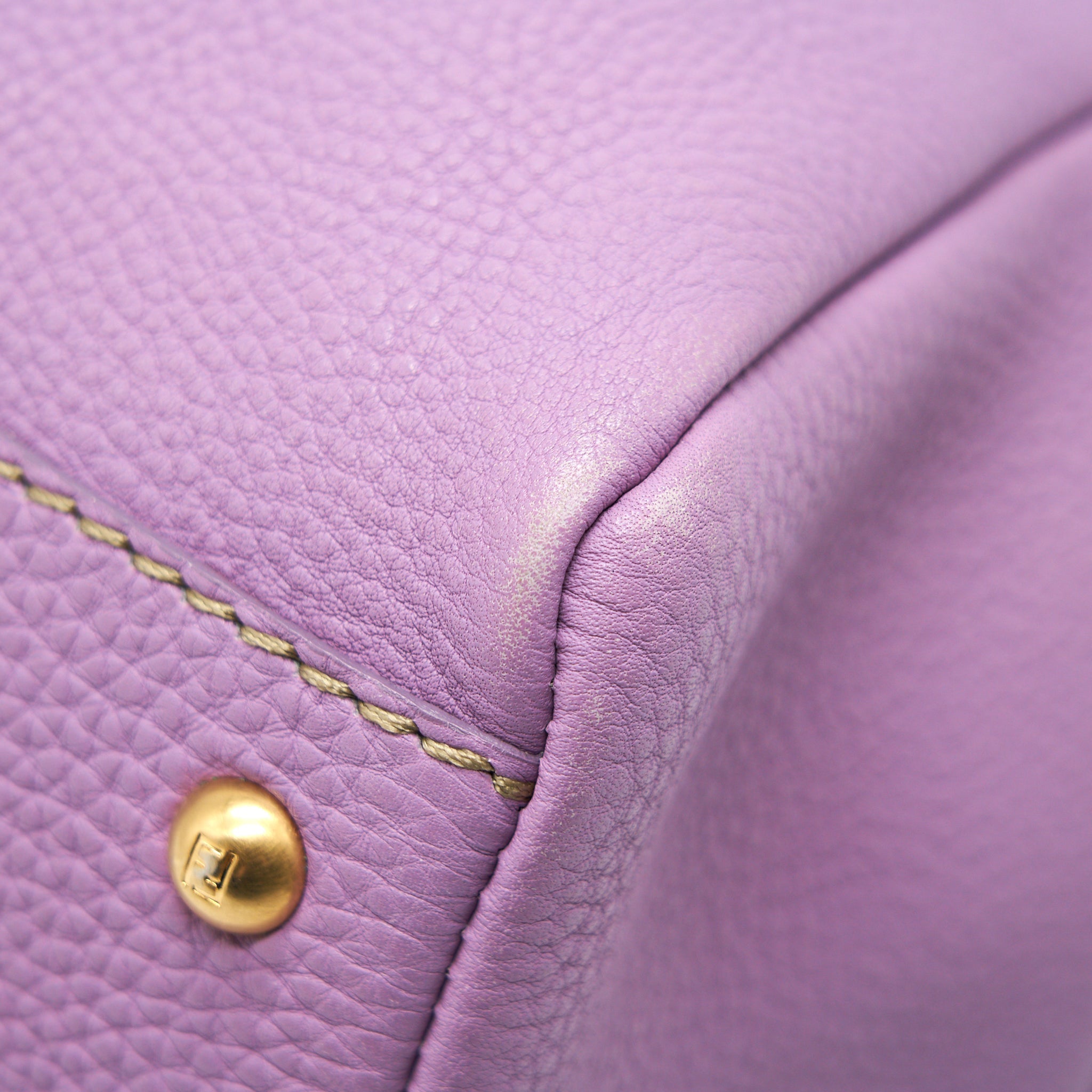 FENDI EXTRA LARGE PEEKABOO BAG PURPLE