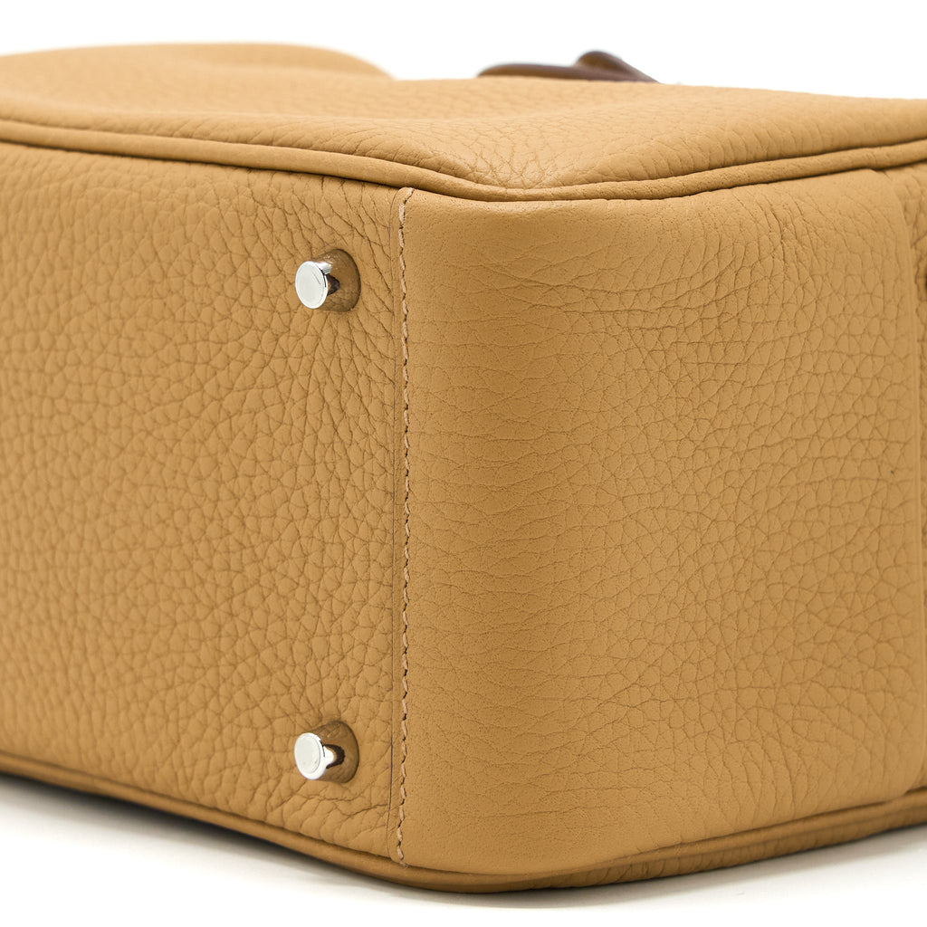 HERMES MINI LINDY CLEMENCE 4B BISCUIT SHW