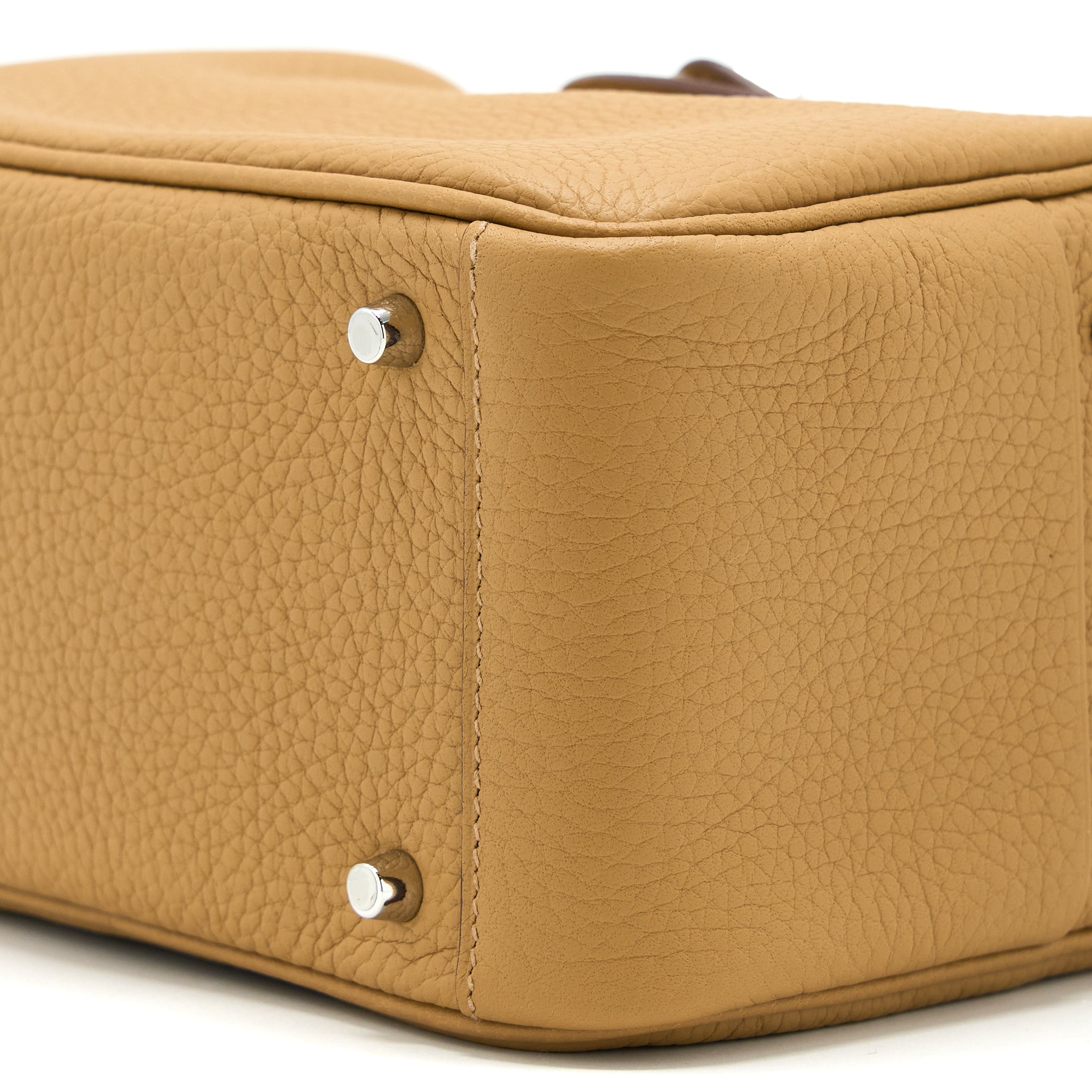 HERMES MINI LINDY CLEMENCE 4B BISCUIT SHW