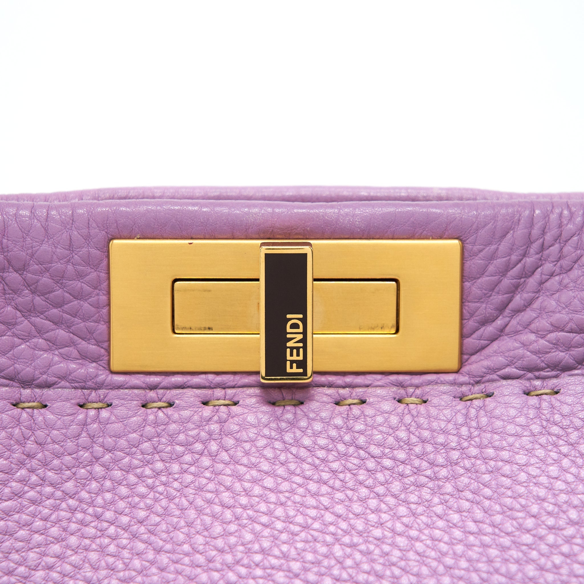FENDI EXTRA LARGE PEEKABOO BAG PURPLE