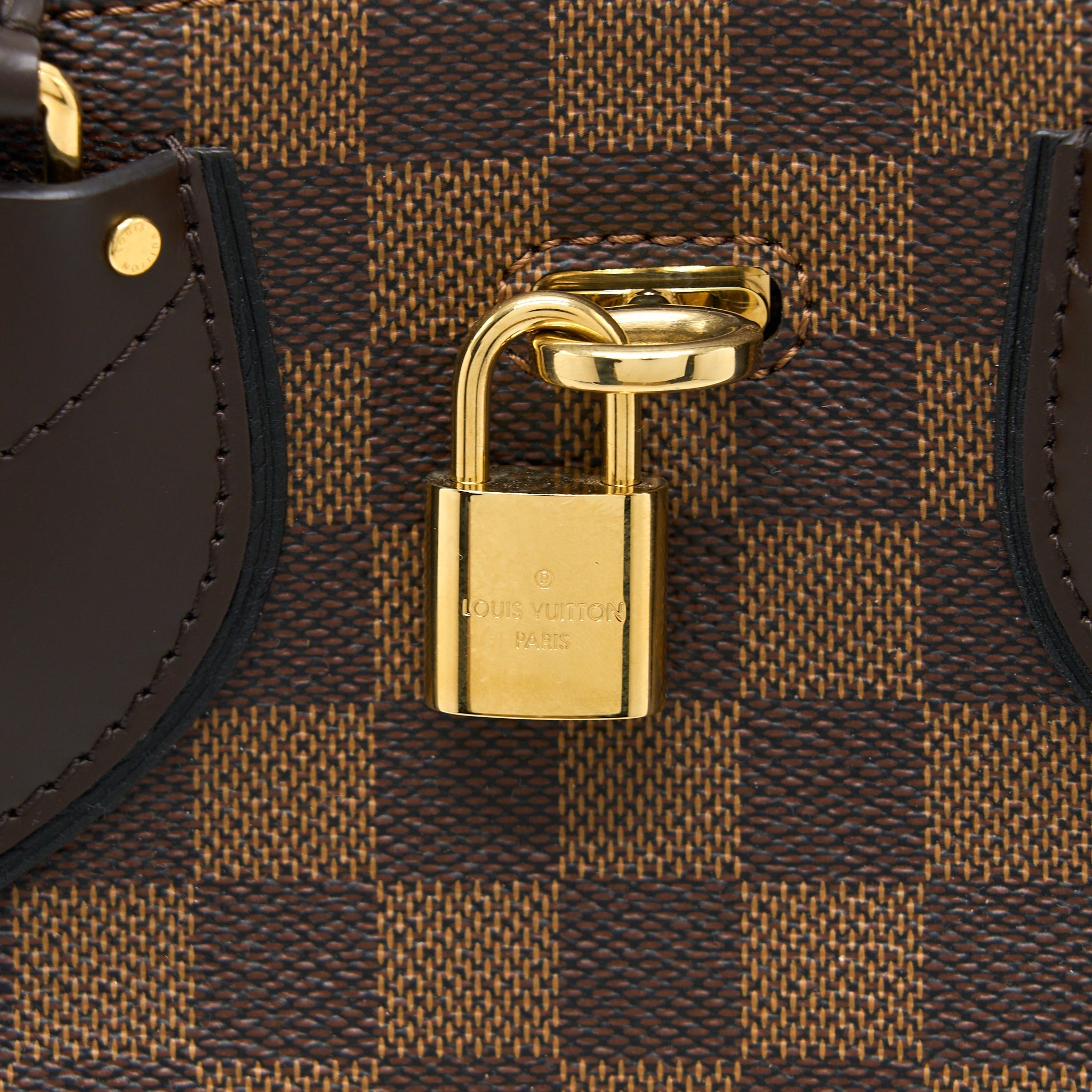 LOUIS VUITTON NORMANDY TOTE BAG DAMIER EBENE CANVAS GHW