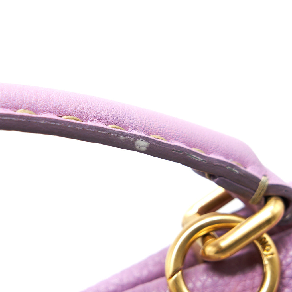 FENDI EXTRA LARGE PEEKABOO BAG PURPLE