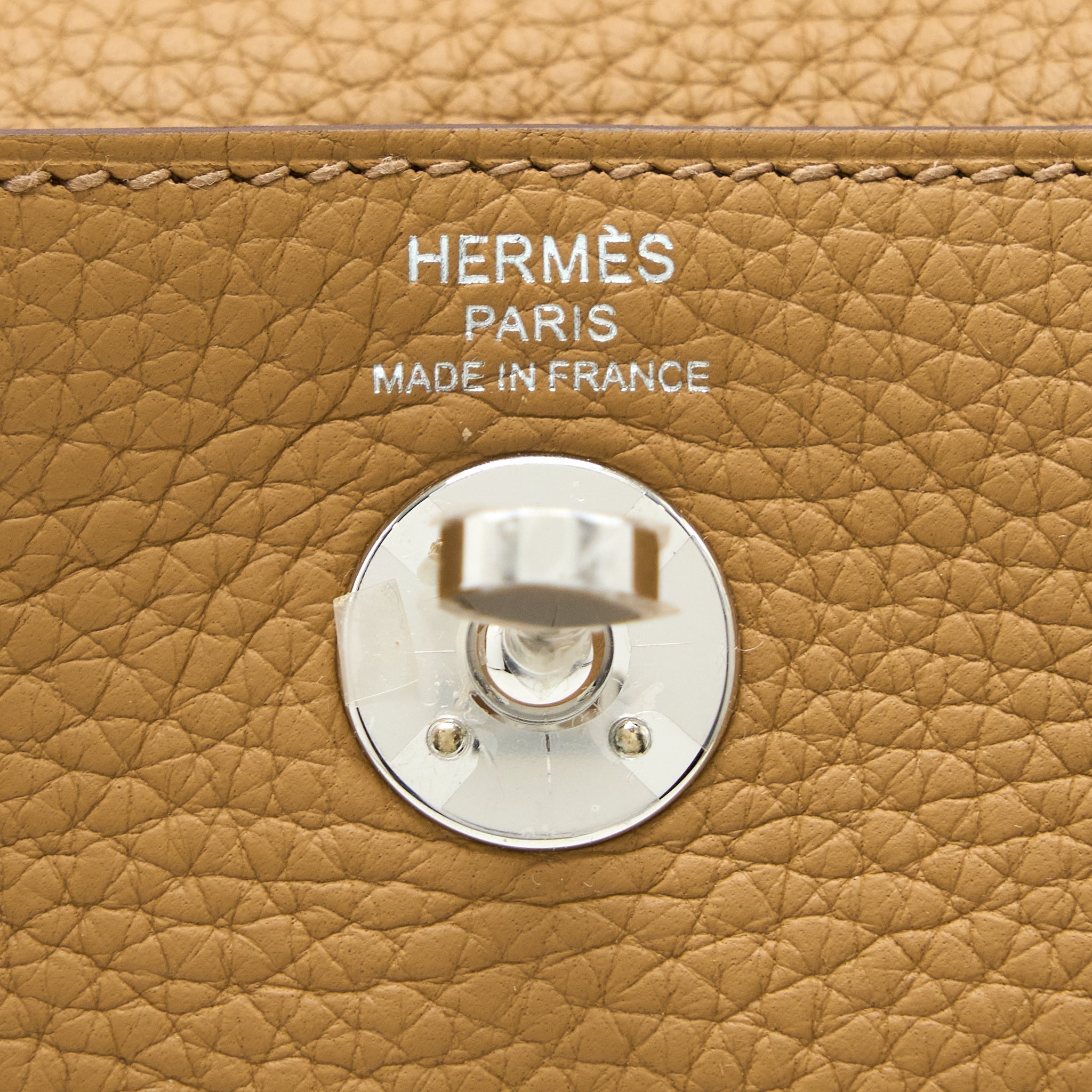 HERMES MINI LINDY CLEMENCE 4B BISCUIT SHW