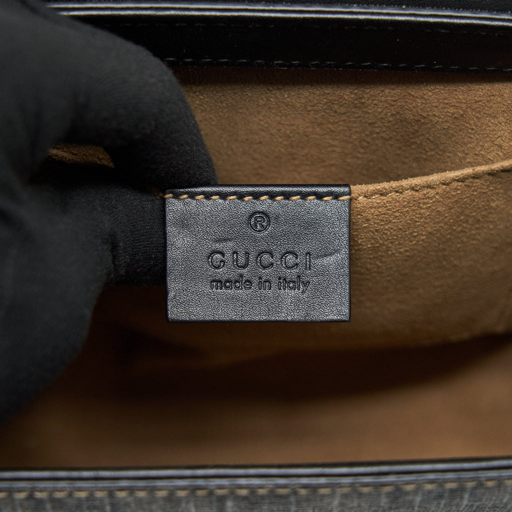 GUCCI SMALL PADLOCK M GG SHOULDER BAG