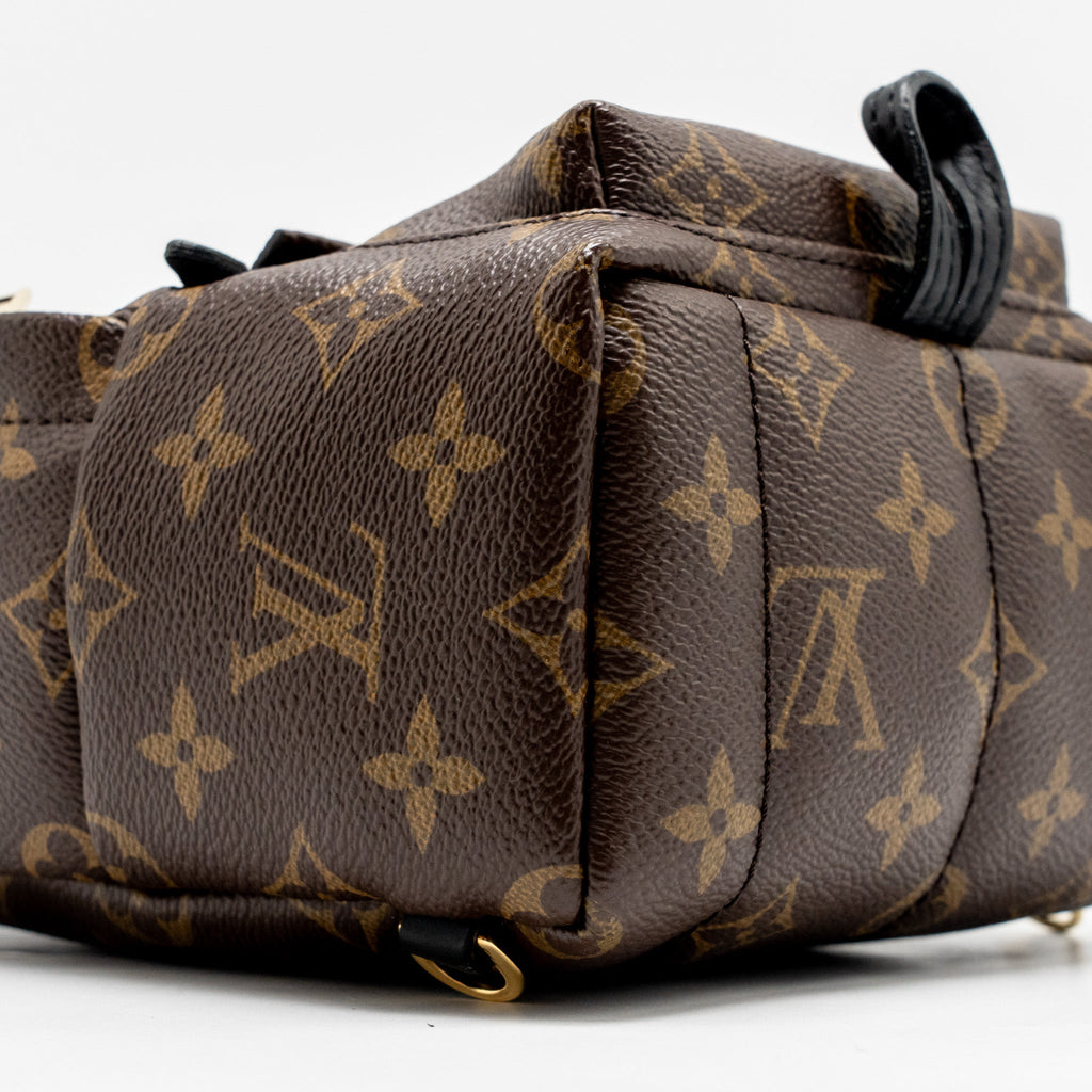 LOUIS VUITTON MINI PALM SPRING BACKPACK MONOGRAM CANVAS GHW