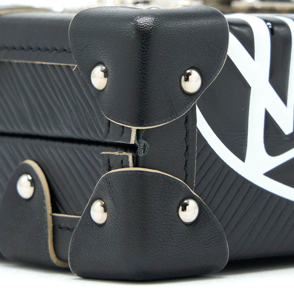 LOUIS VUITTON PETIT MALLE LIMITED EDITION BLACK/MULTICOLOUR SHW