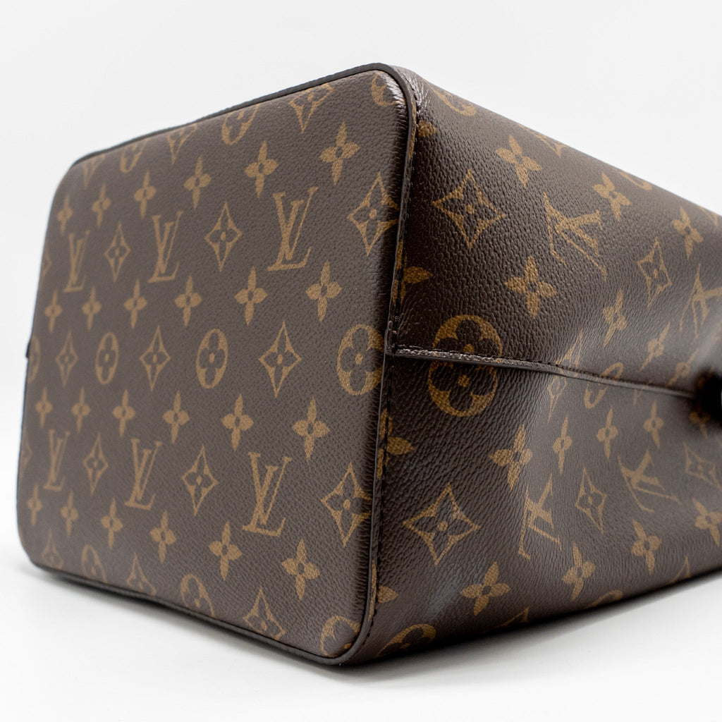 LOUIS VUITTON NEONOE MM MONOGRAM CANVAS CARAMEL GHW
