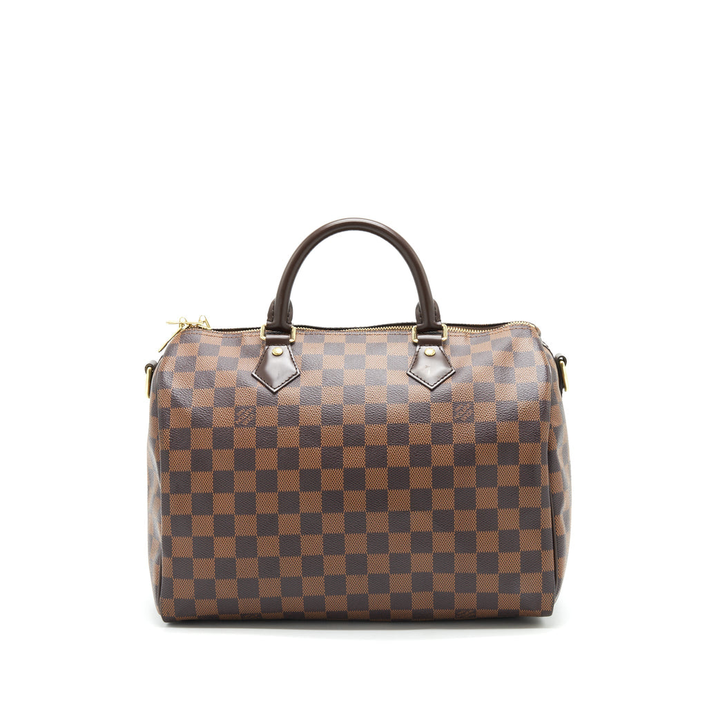 LOUIS VUITTON SPEEDY BANDOULIERE 30 DAMIER EBENE
