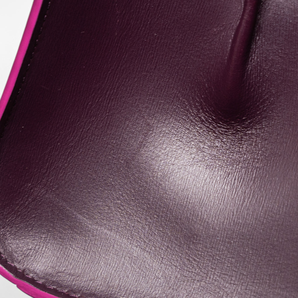DELVAUX MINI BRILLIANT BOX CALFSKIN PURPLE GHW