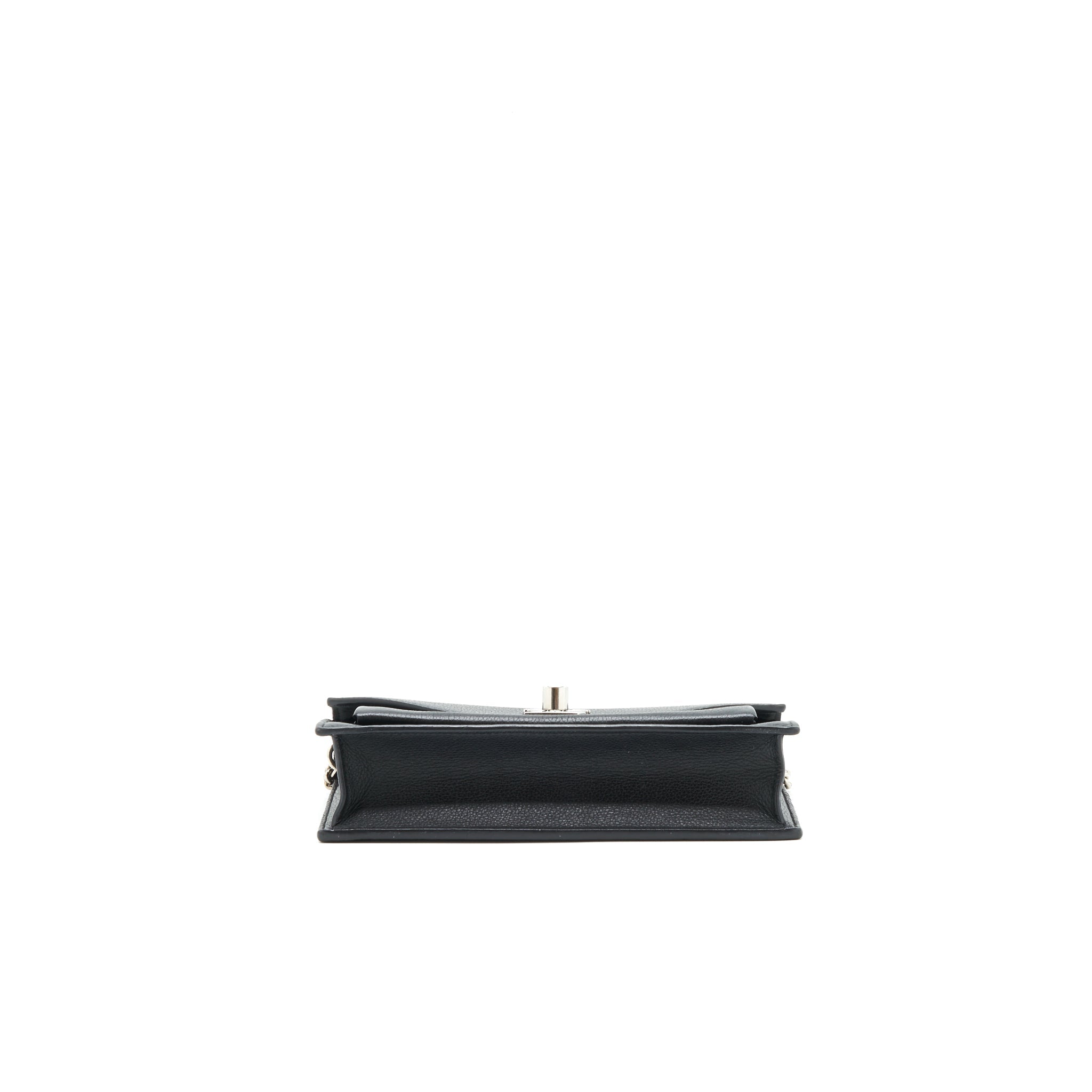 LOUIS VUITTON THE MY LOCKME CHAIN CROSSBODY BAG BLACK