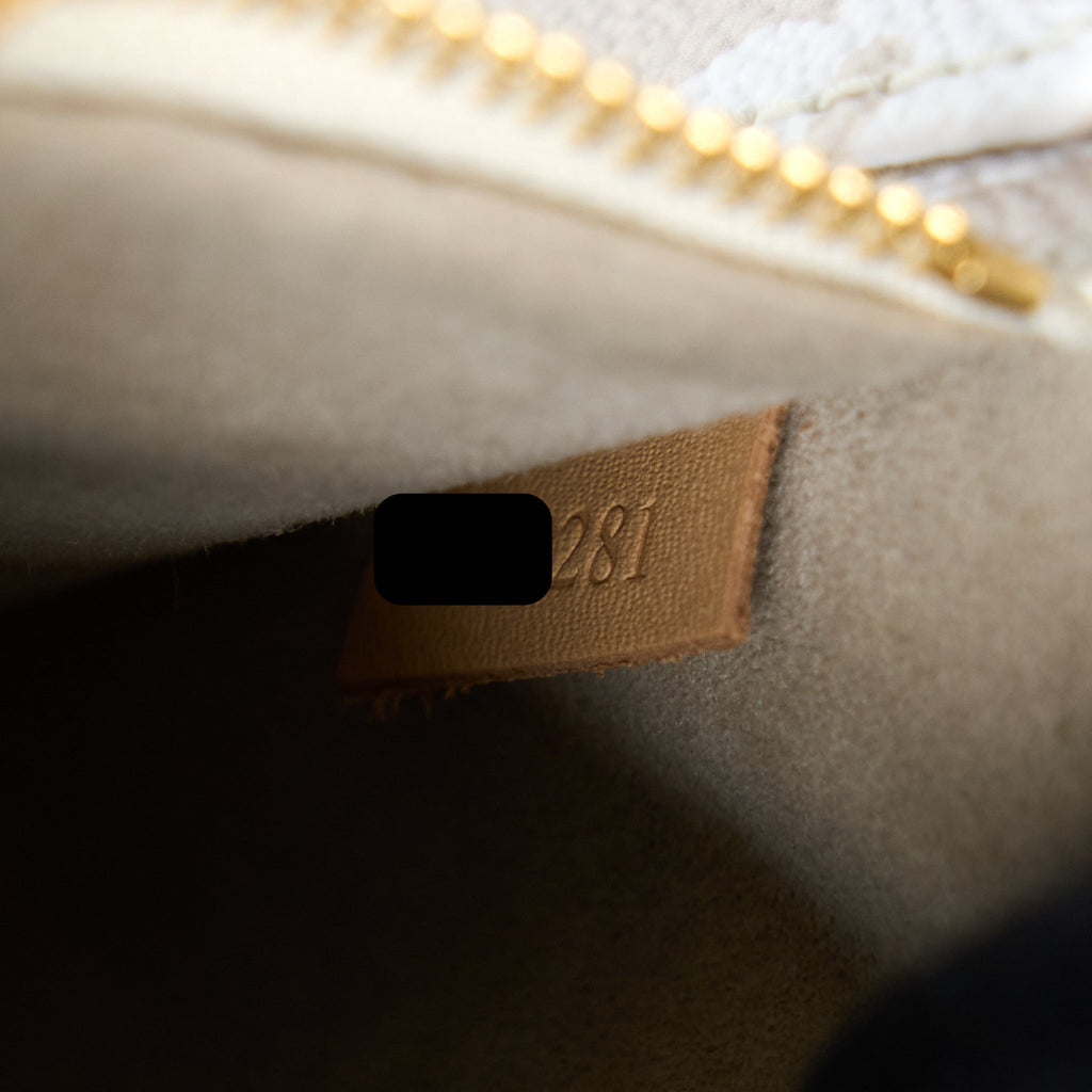 LOUIS VUITTON POOL BRUME MINI BACKPACK MONOGRAM COATED CANVAS GHW