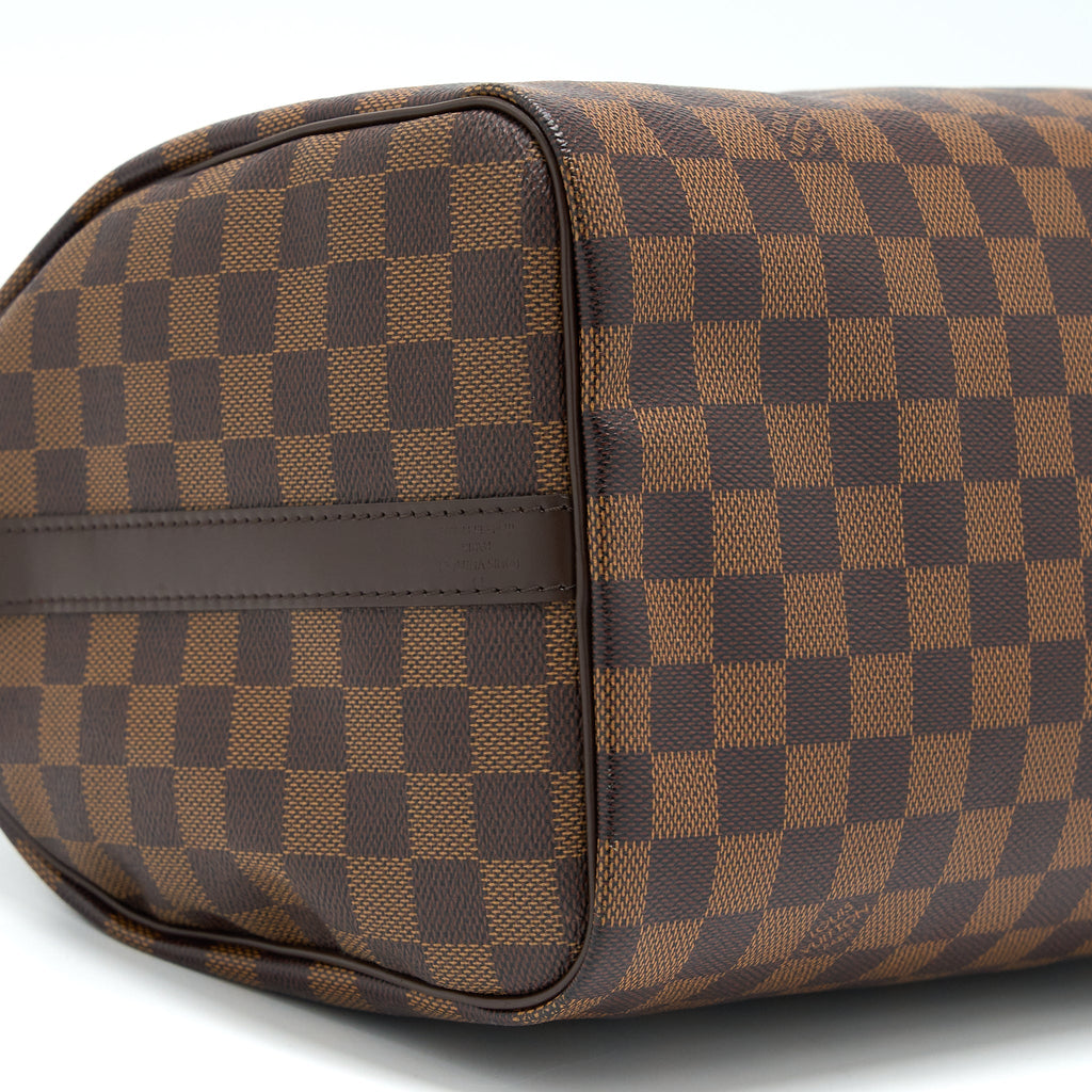 LOUIS VUITTON SPEEDY 30 DAMIER EBENE GHW