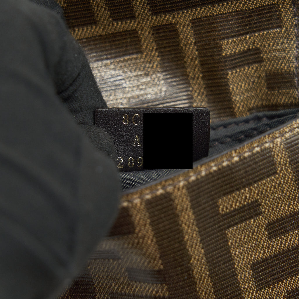 FENDI ICONIC CANVAS BELT WITH MINI BAG