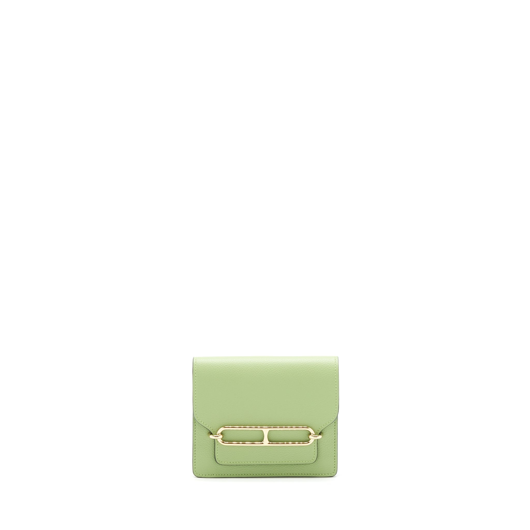 HERMES ROULIS SLIM EVERCOLOR VERT CRIQUET GHW