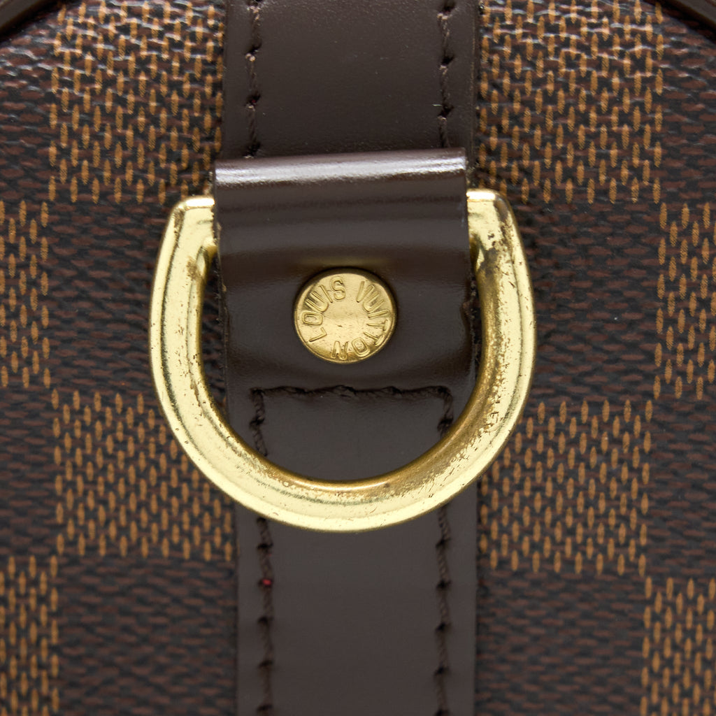 LOUIS VUITTON SPEEDY 30 DAMIER EBENE GHW