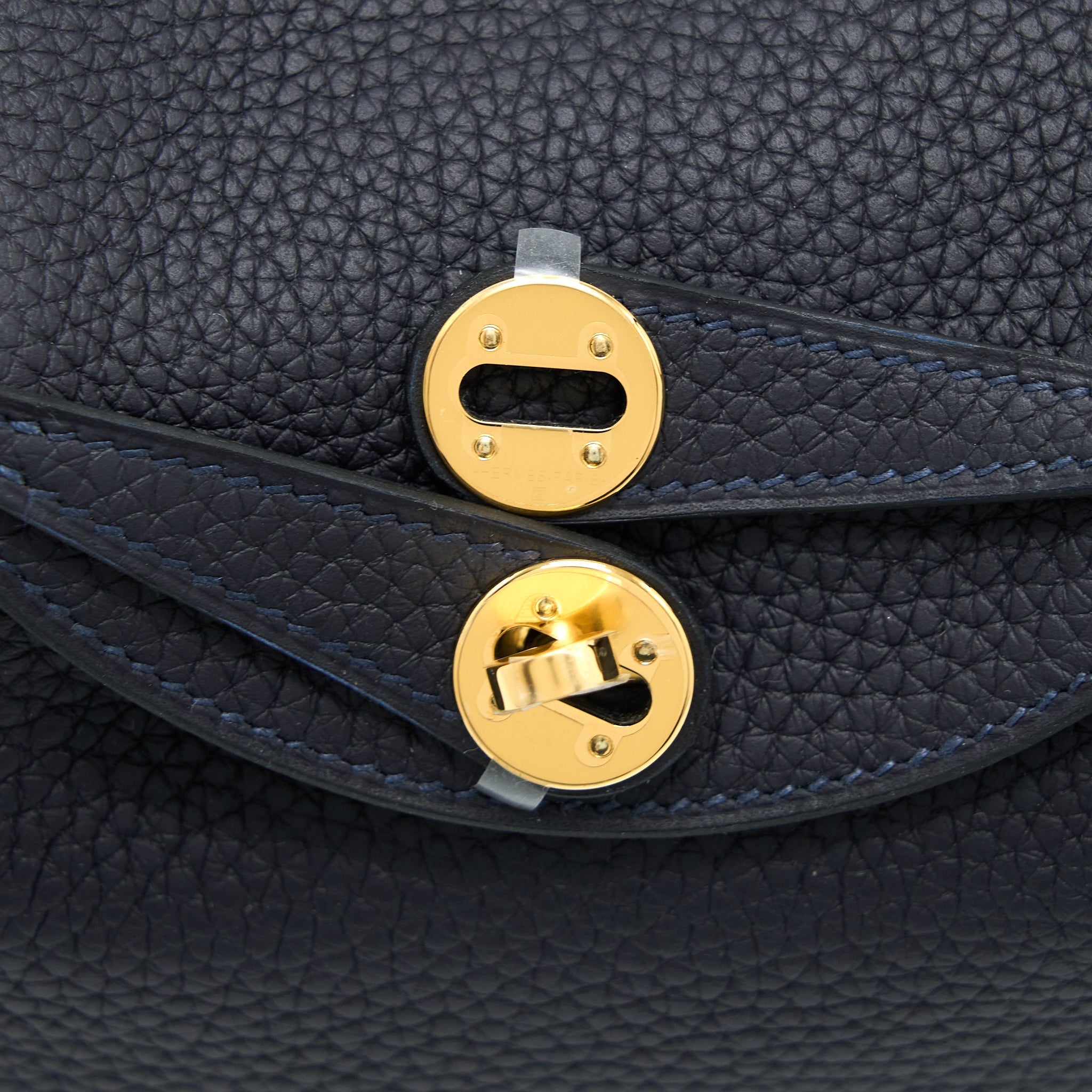 HERMES MINI LINDY CLEMENCE 3Y CABAN GHW