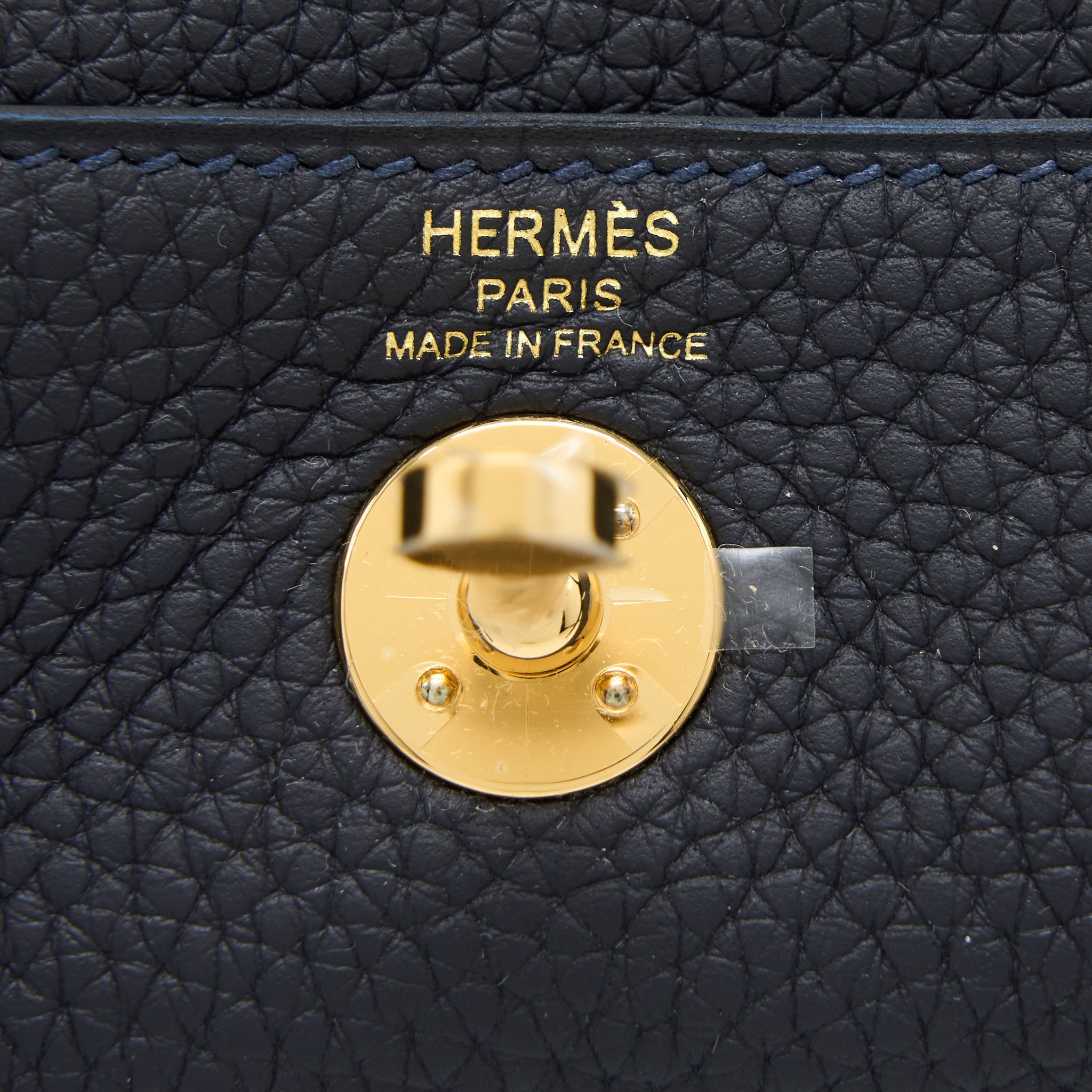 HERMES MINI LINDY CLEMENCE 3Y CABAN GHW