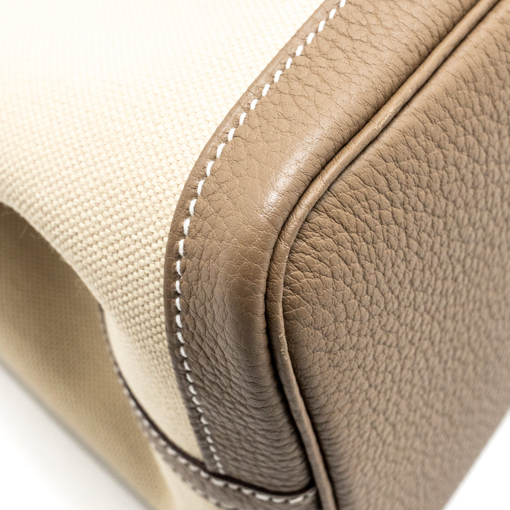 HERMES GARDEN PARTY 30 CANVAS/NEGONDA BETON/ETOUPE SHW