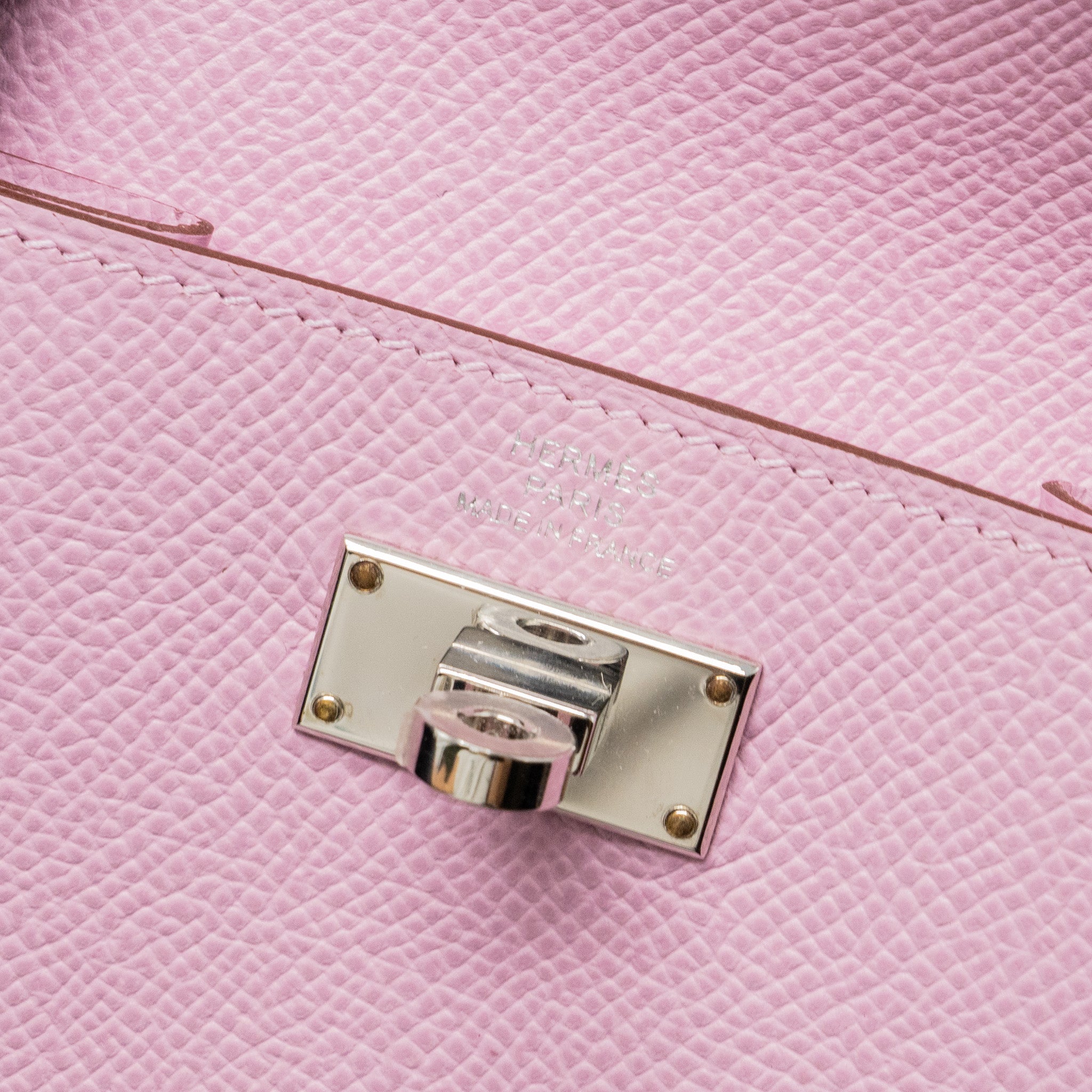 HERMES KELLY POCKET COMPACT WALLET EPSOM X9 MAUVE SYLVESTRE SHW
