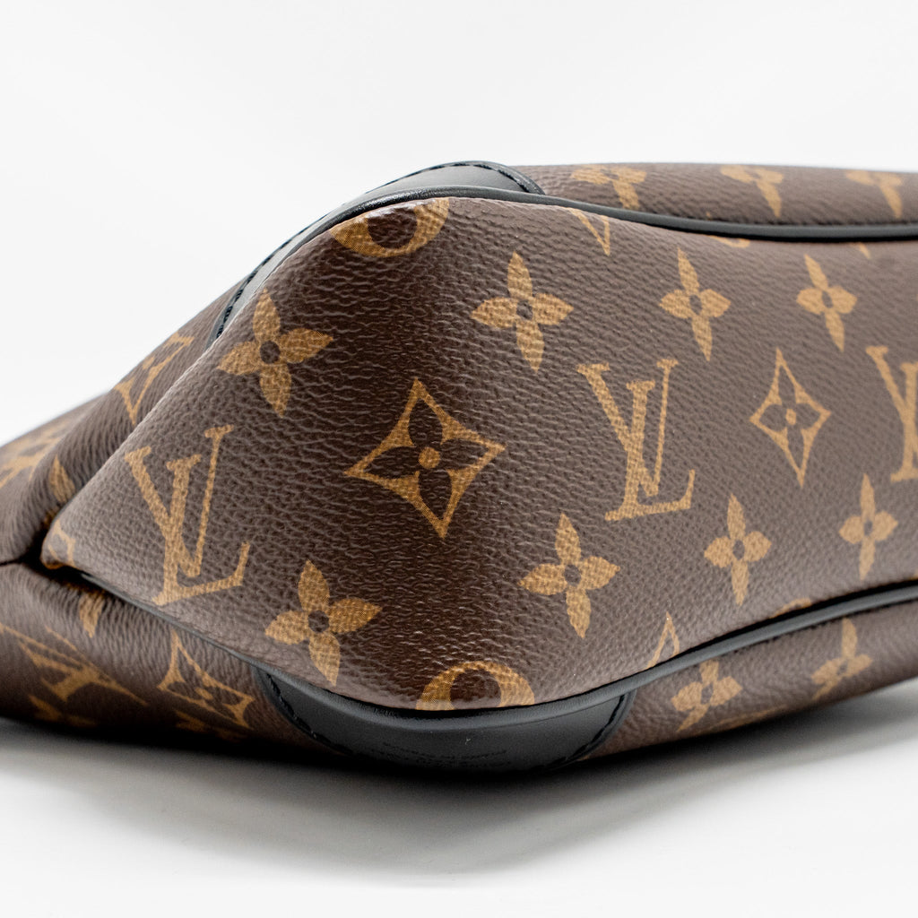 LOUIS VUITTON ODEON PM BAG MONOGRAM CANVAS BLACK GHW