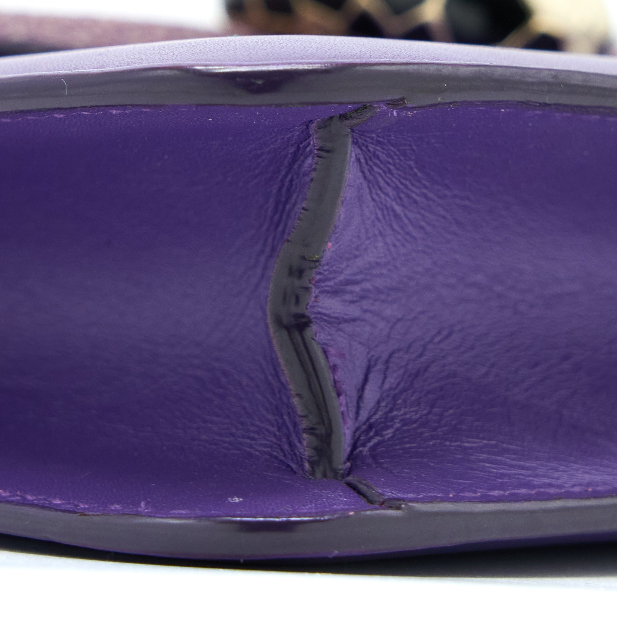 BVLGARI SERPENTI FOREVER BAG CRYSTAL GALUCHAR PURPLE LGHW