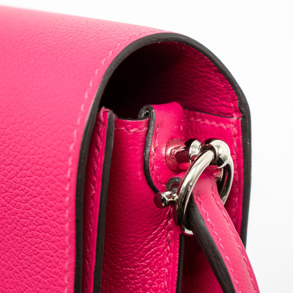 HERMES MINI ROULIS ALLIGATOR TOUCH EVERCOLOR ROSE MEXICO SHW