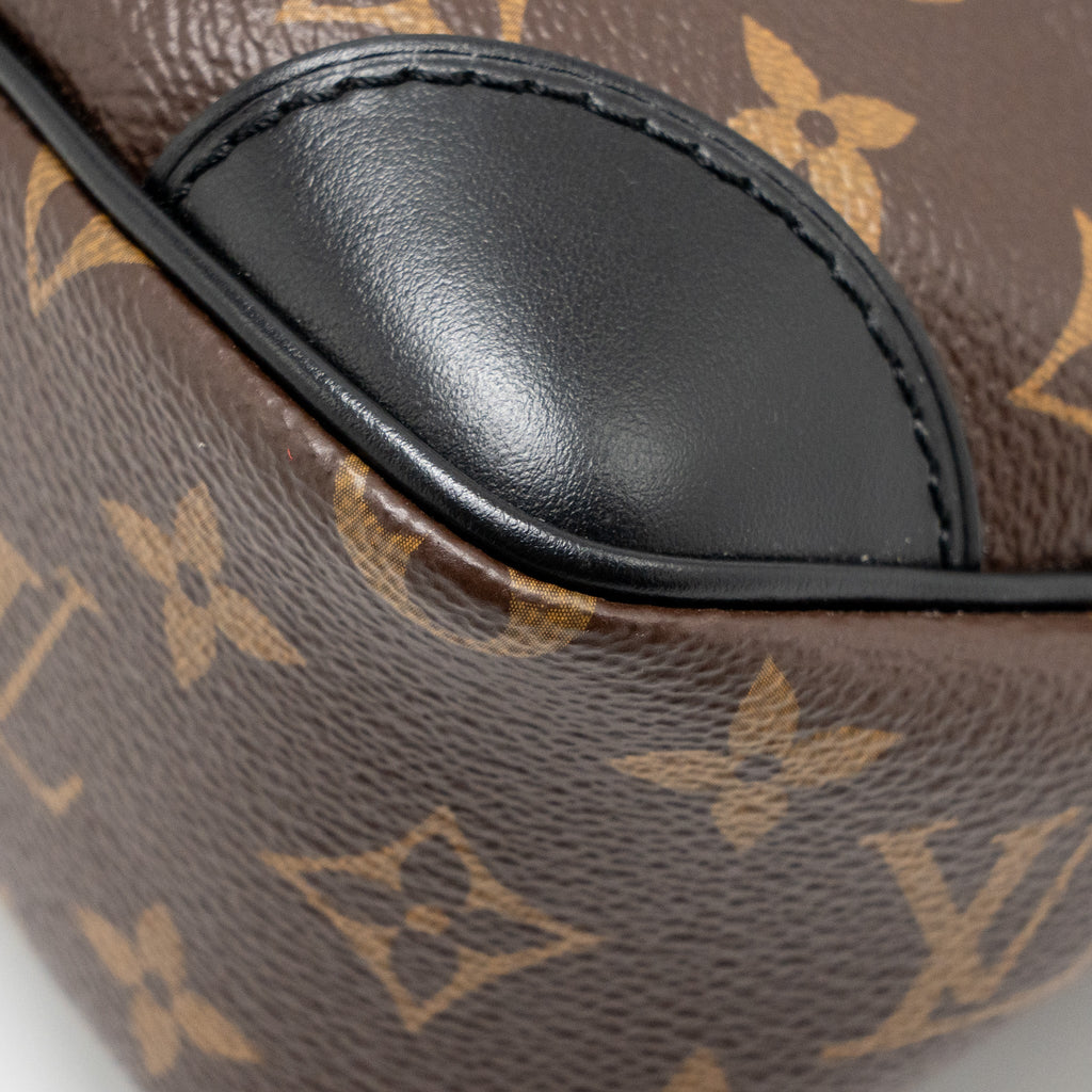 LOUIS VUITTON ODEON PM BAG MONOGRAM CANVAS BLACK GHW